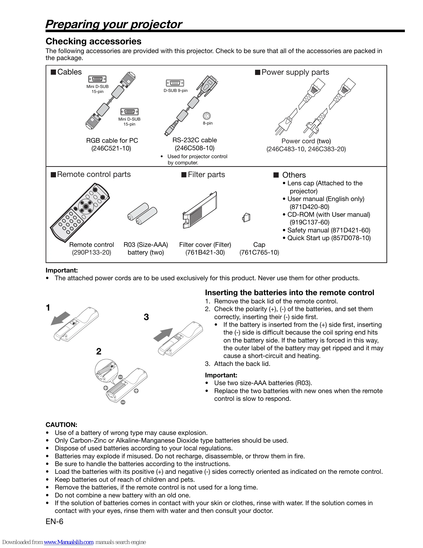 Manual for HC3000