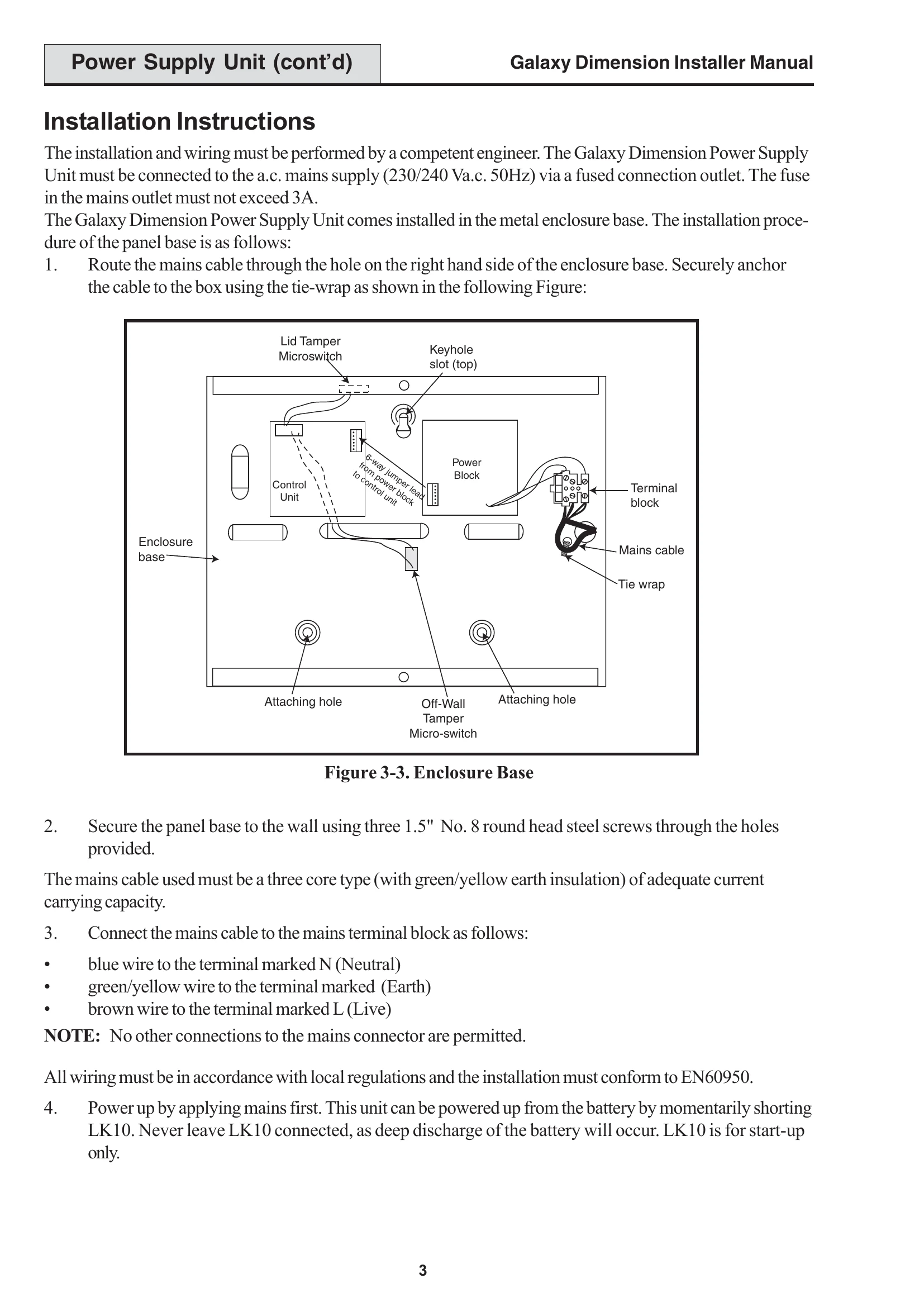 Manual for Galaxy Power RIO