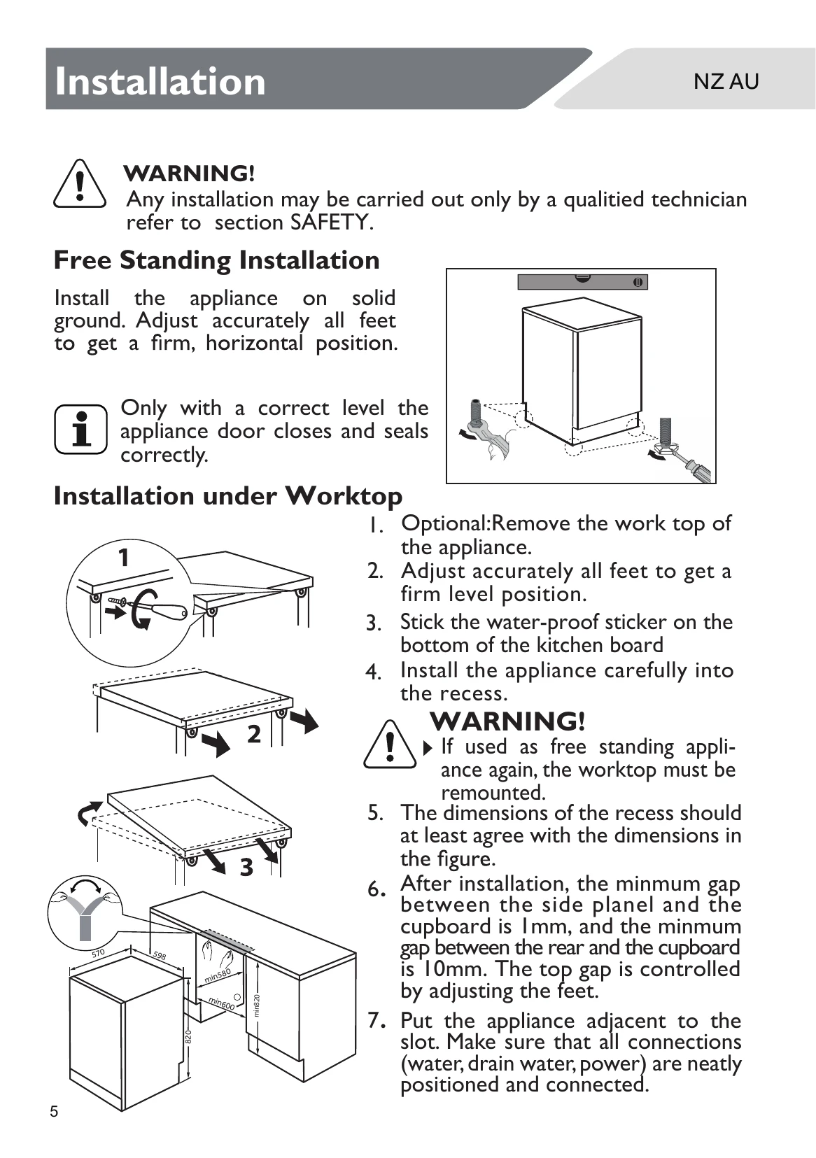 Manual for HDW15F3SI / HDW15F3BI