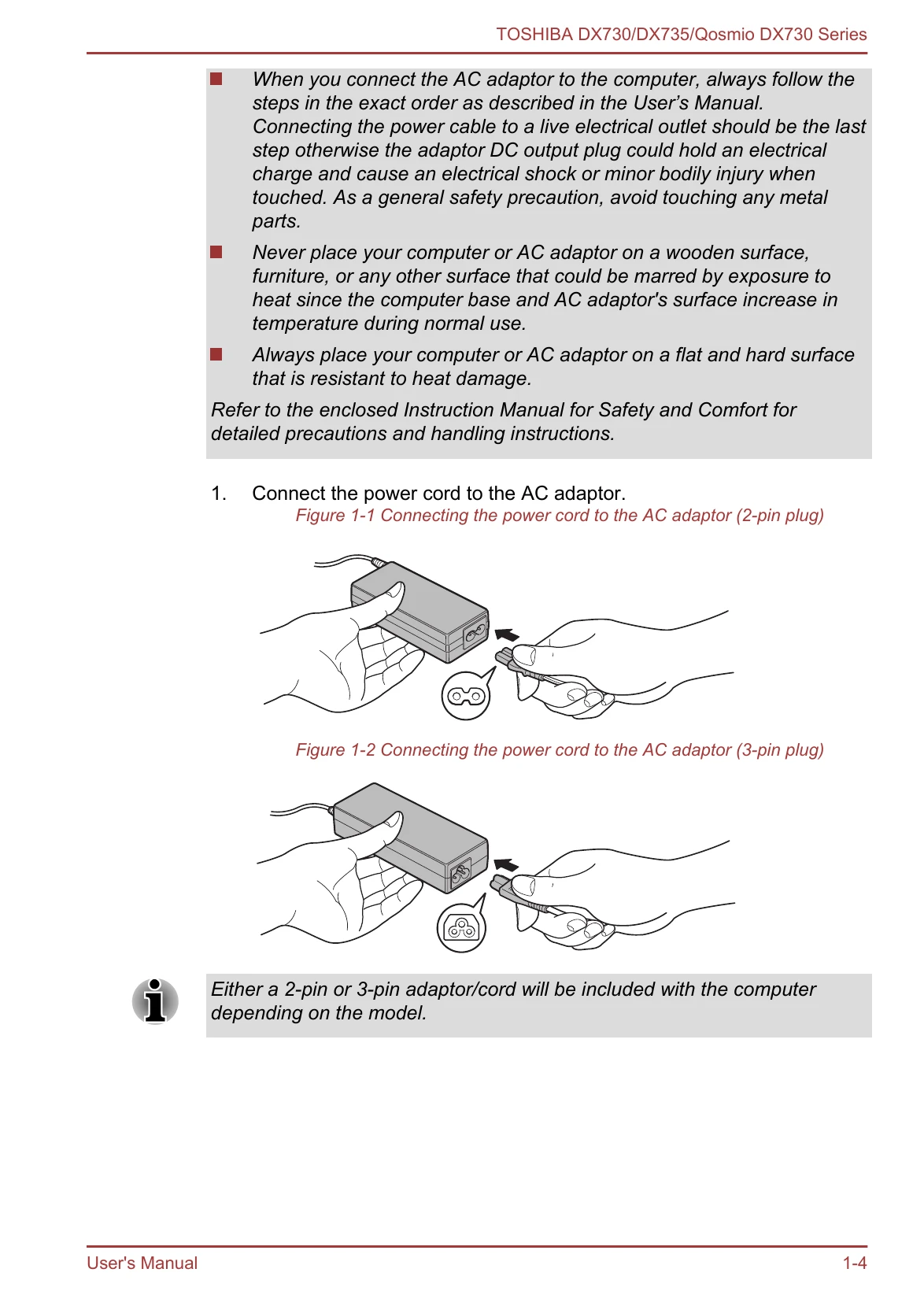 Manual for Qosmio DX730