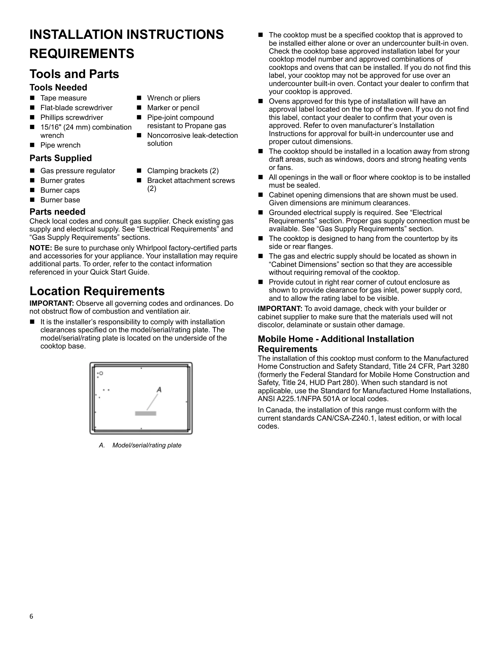 Manual for KCGS550ESS
