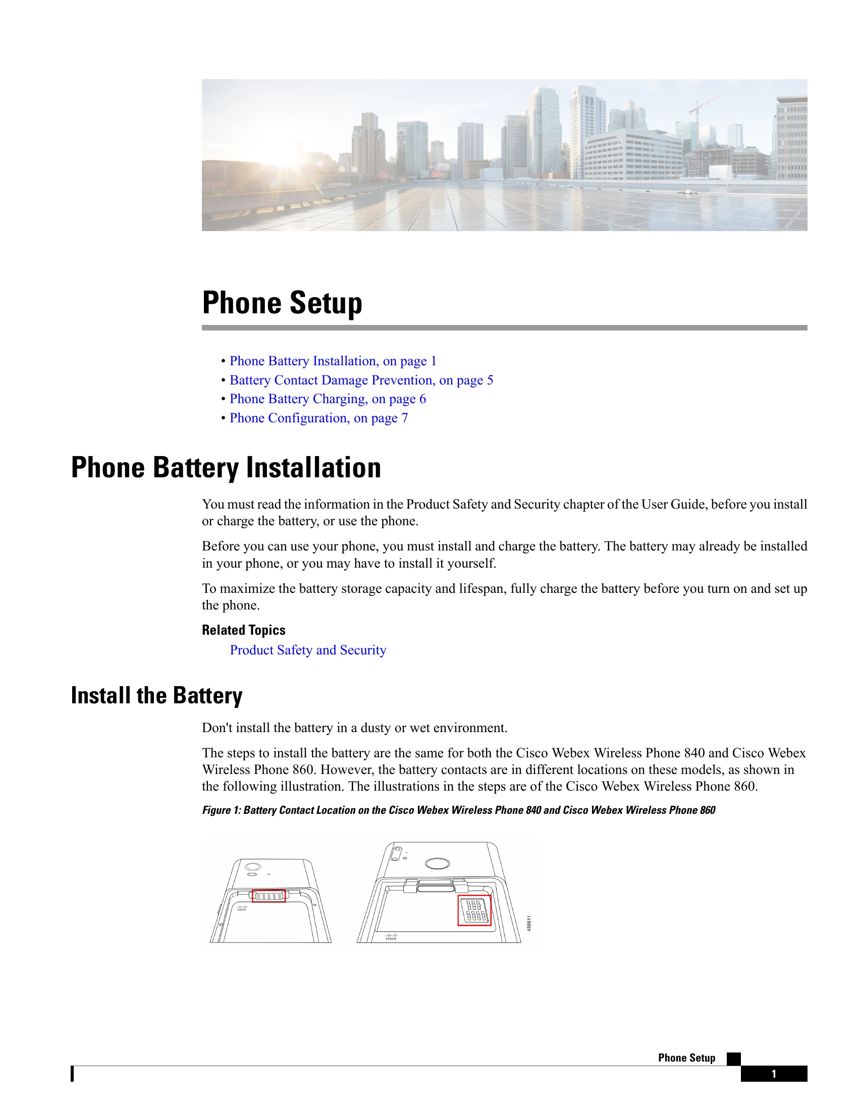 Installation Guide for Webex Wireless Phone 800 Series