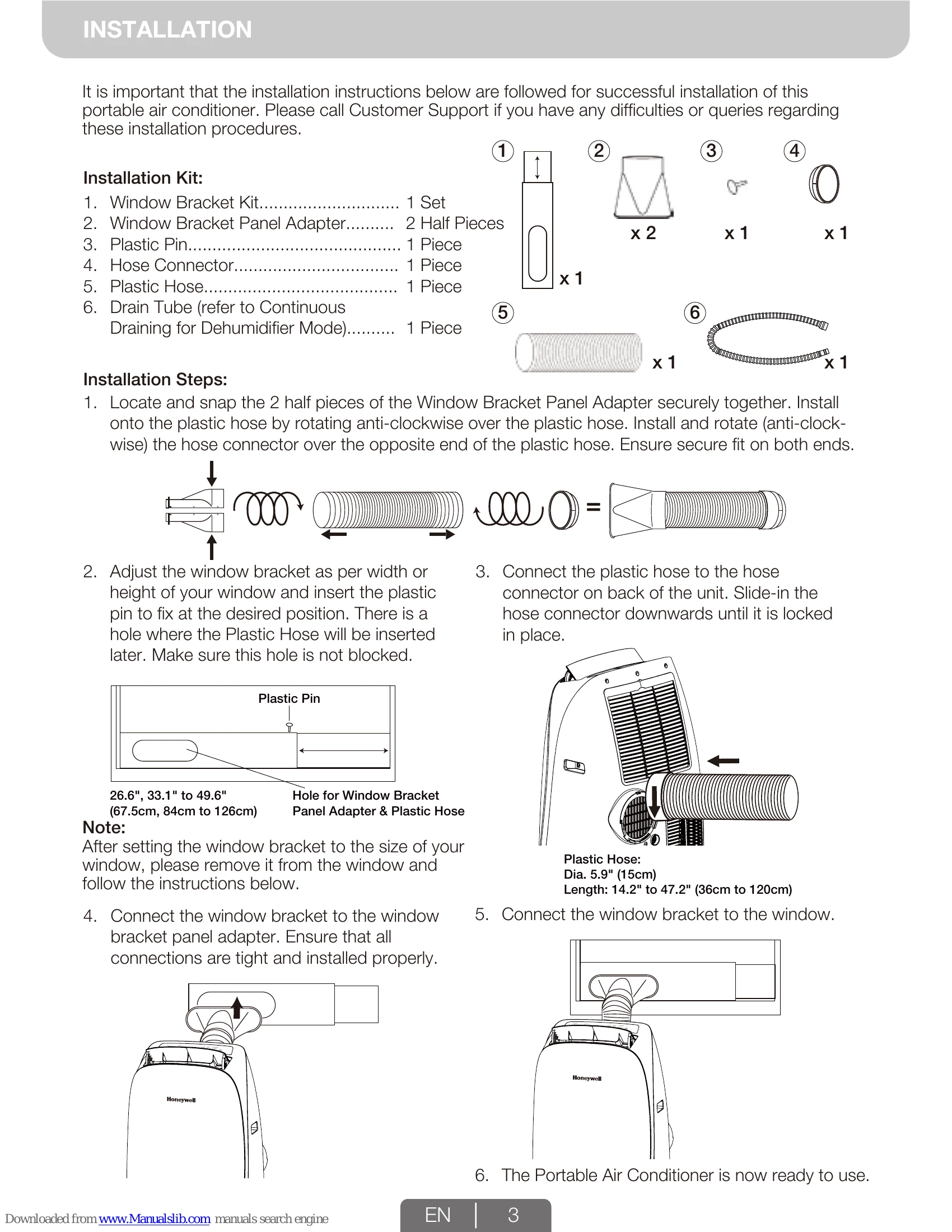Manual for HL10CESWW