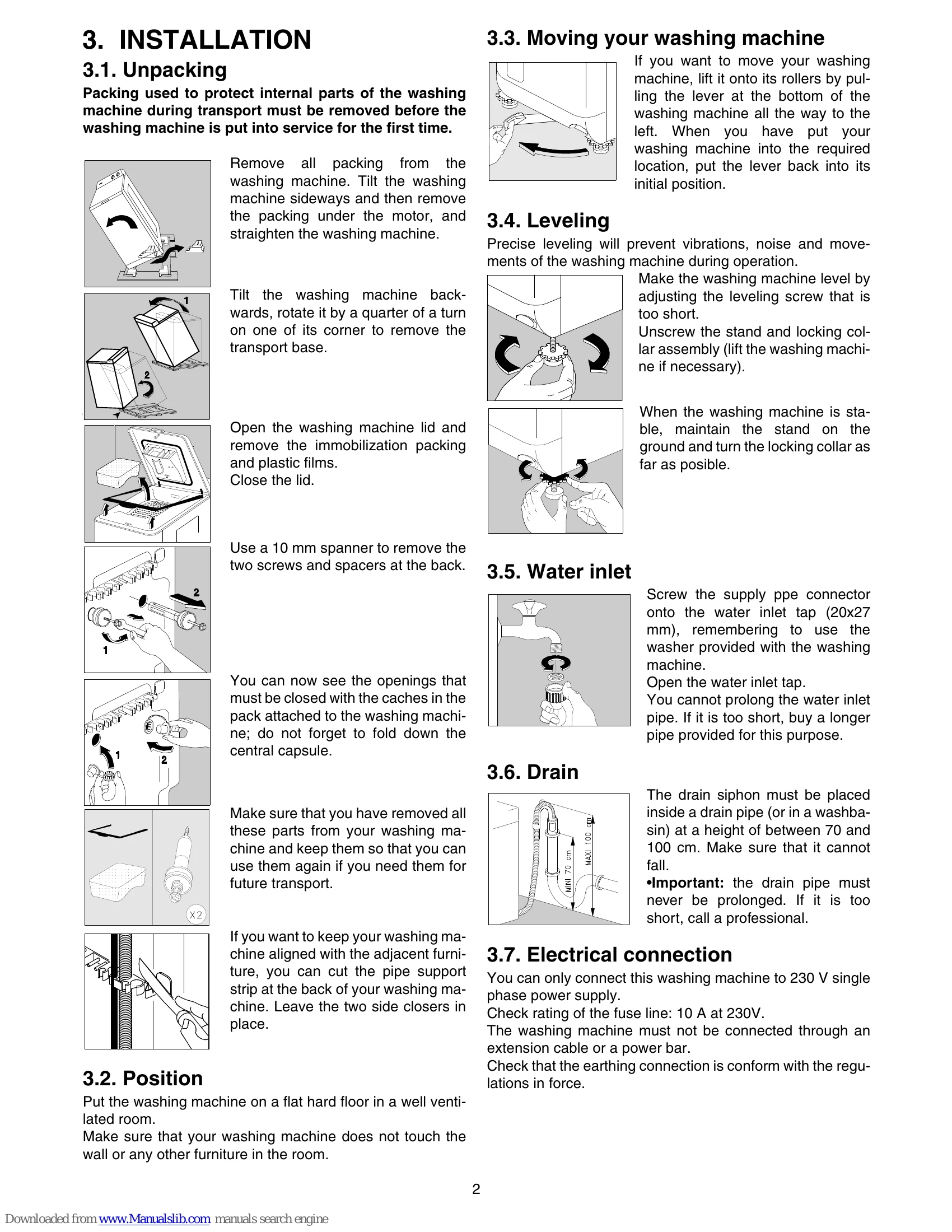 Manual for TA 1050