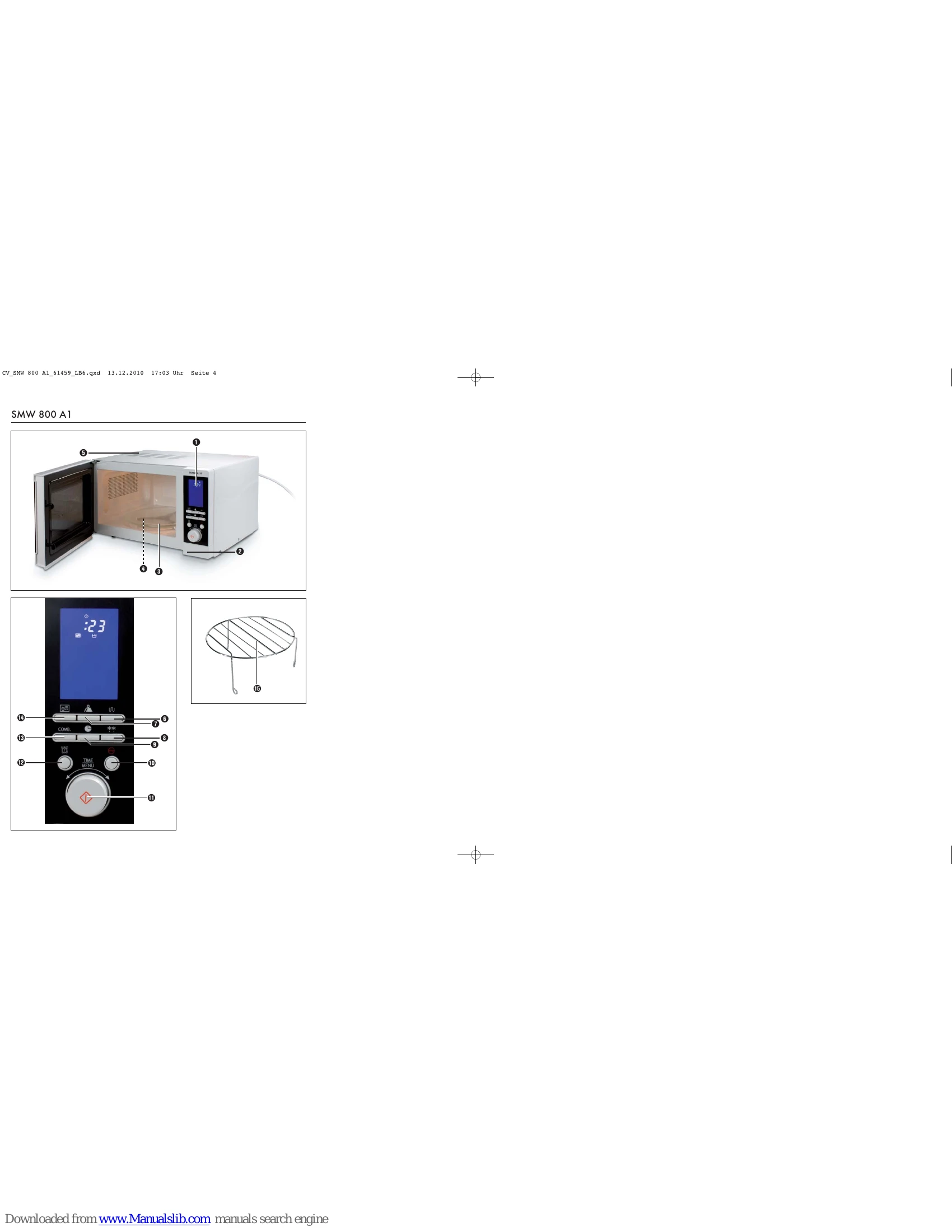 Manual for SMW 800 A1