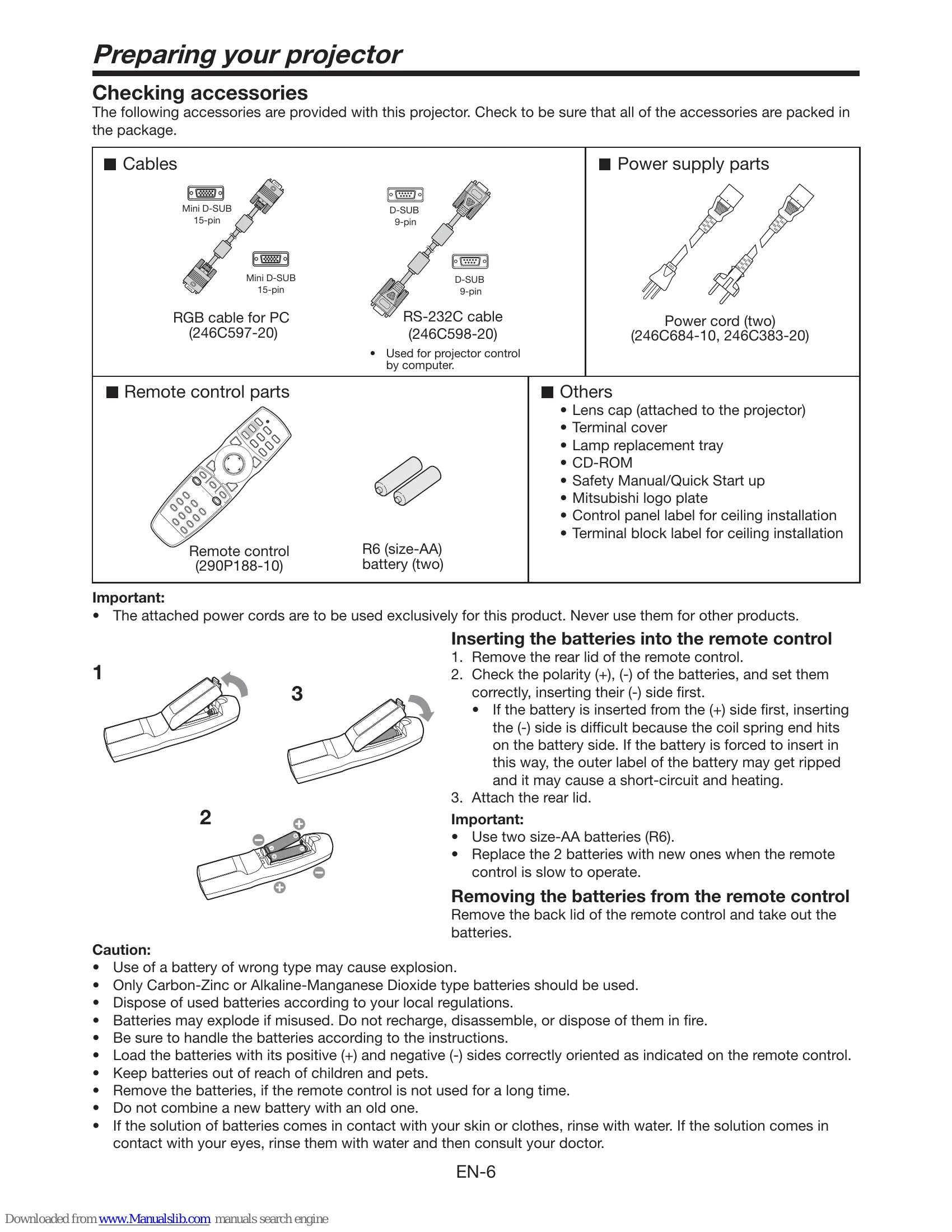 Manual for WD8200U