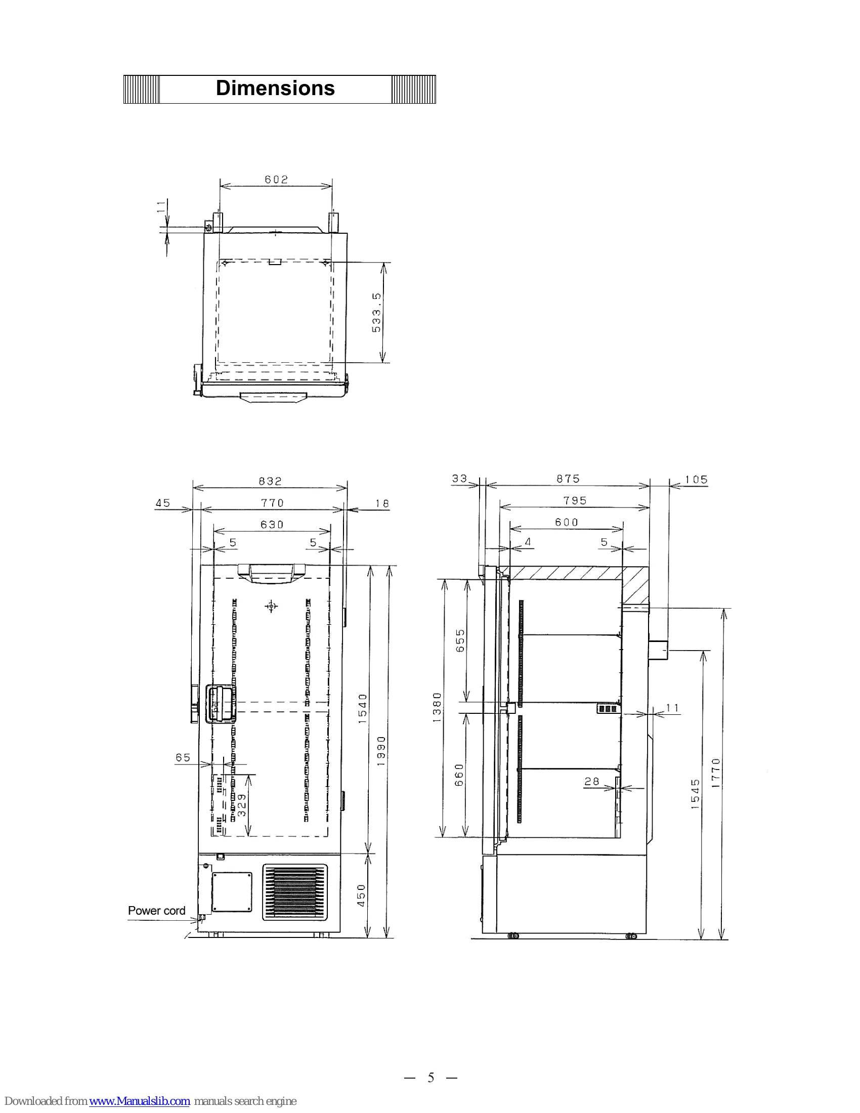 Manual for MDF-U53V