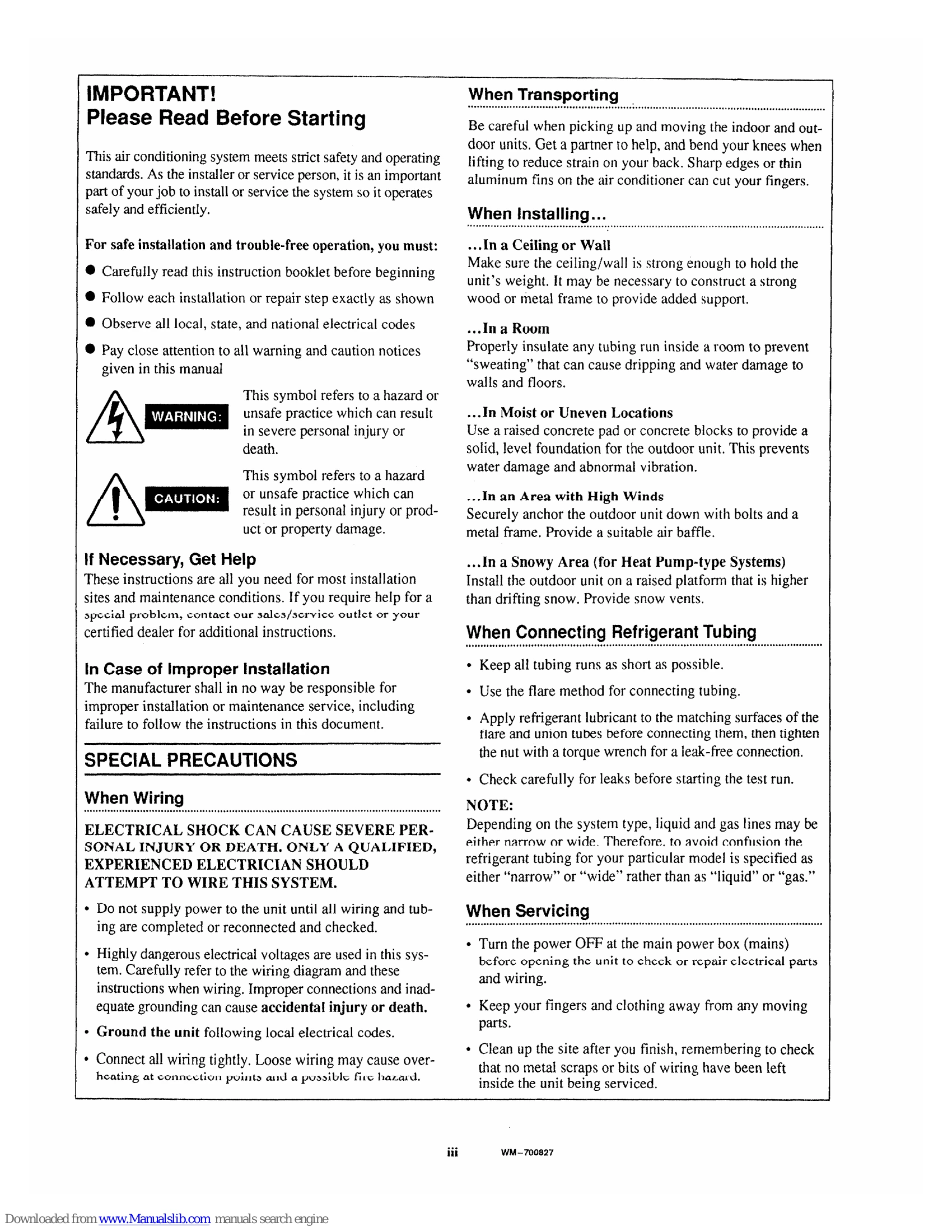 Manual for CM1812 / KMS0912