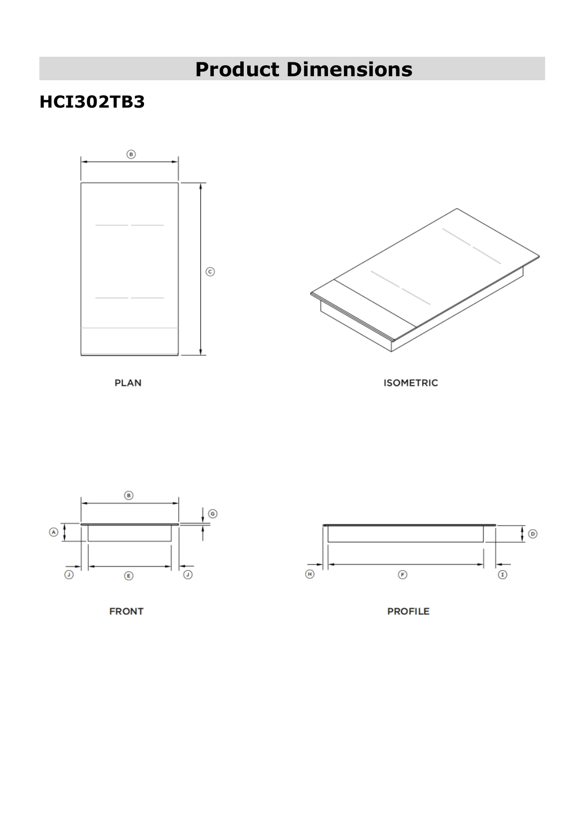Manual for HCI302TB3