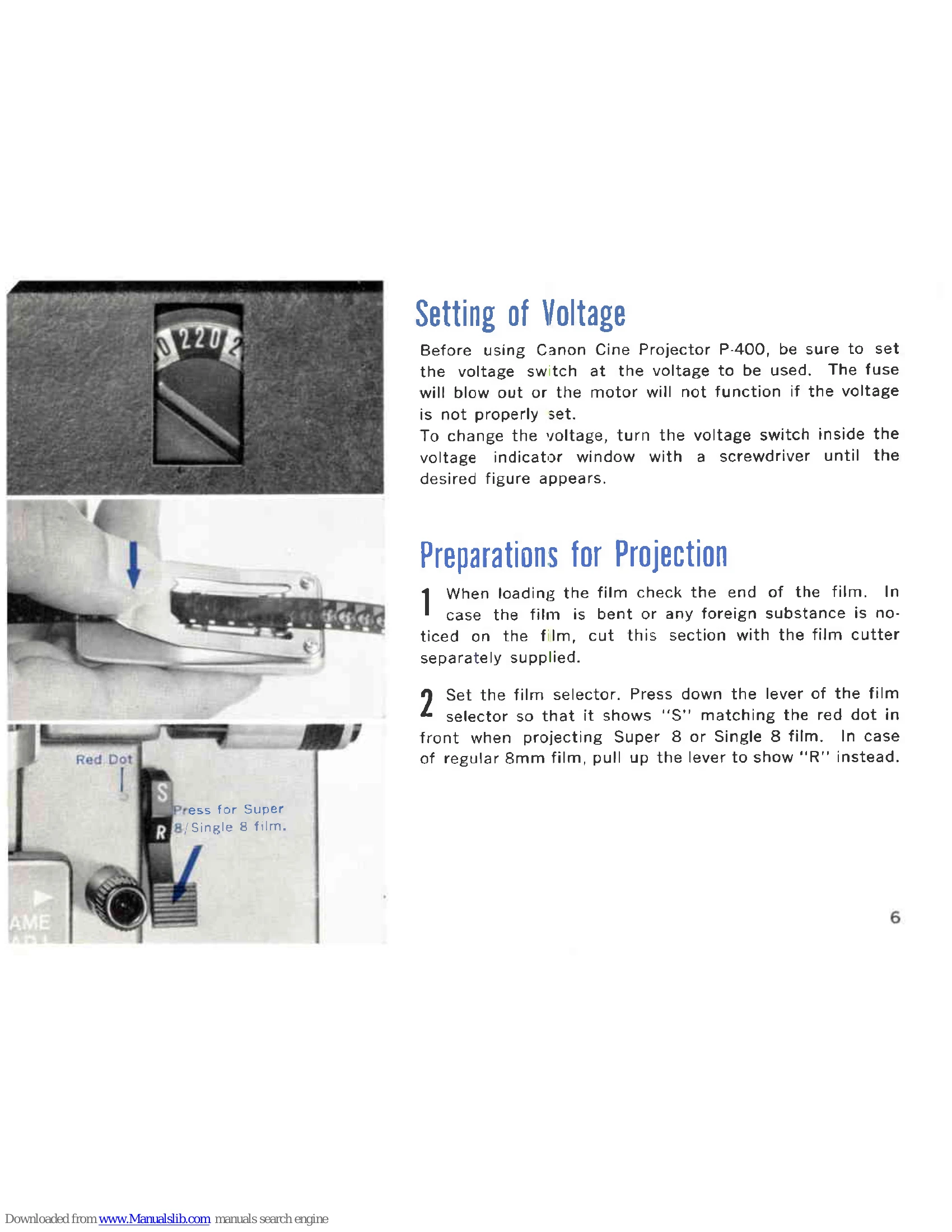 Manual for P-400