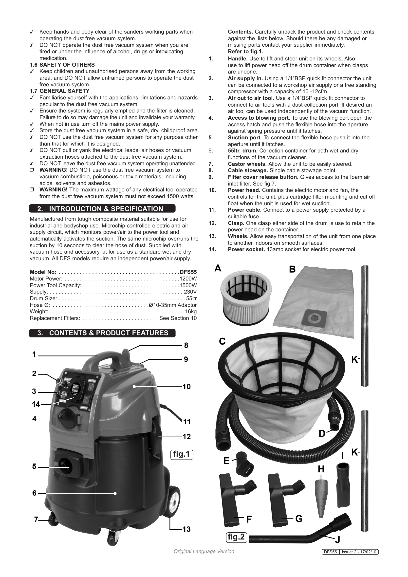 Manual for DFS55
