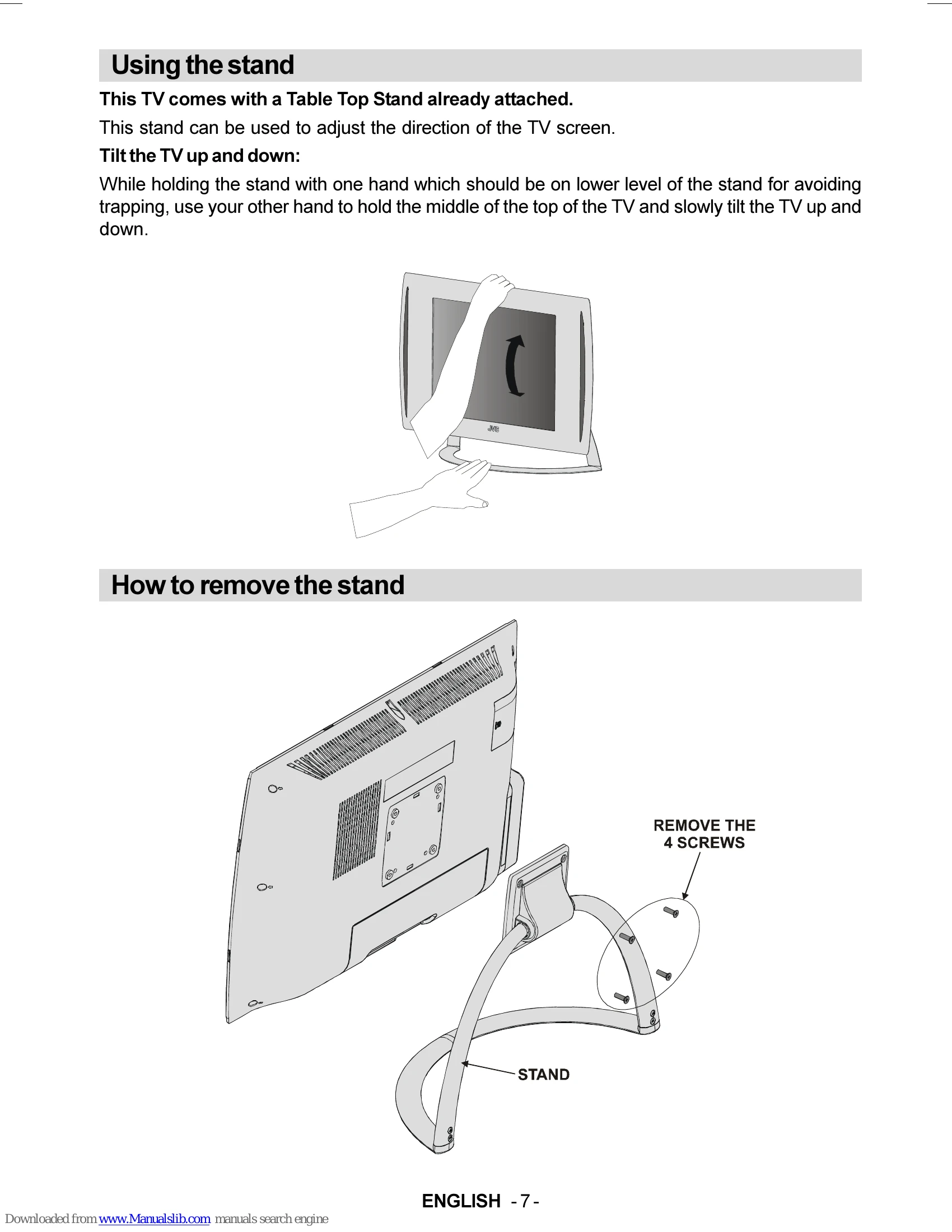 Manual for LT20B60SU