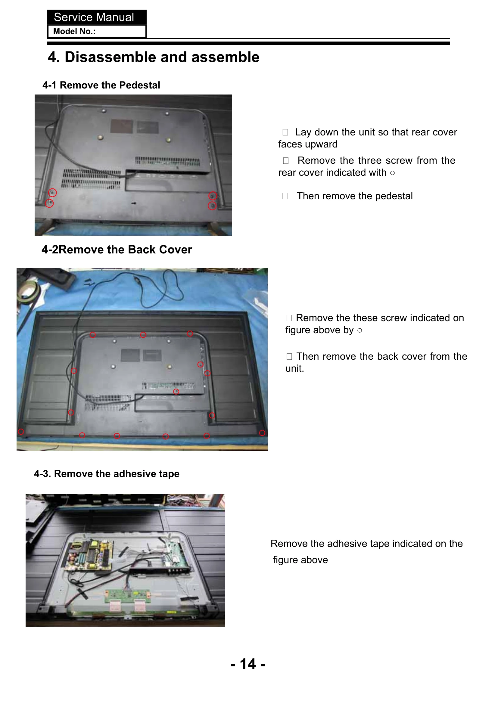 Manual for 55E3500
