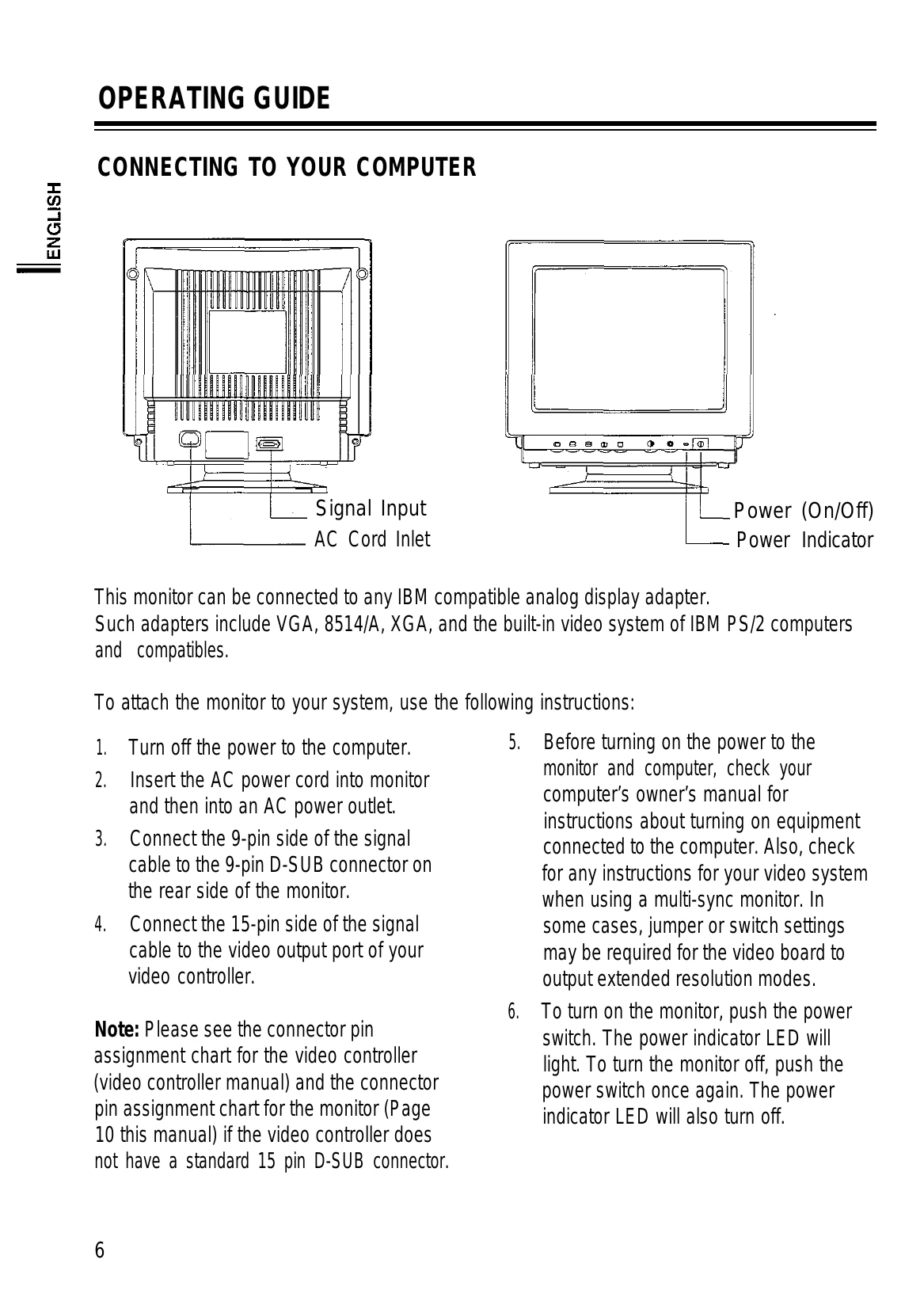Manual for SyncMaster 3