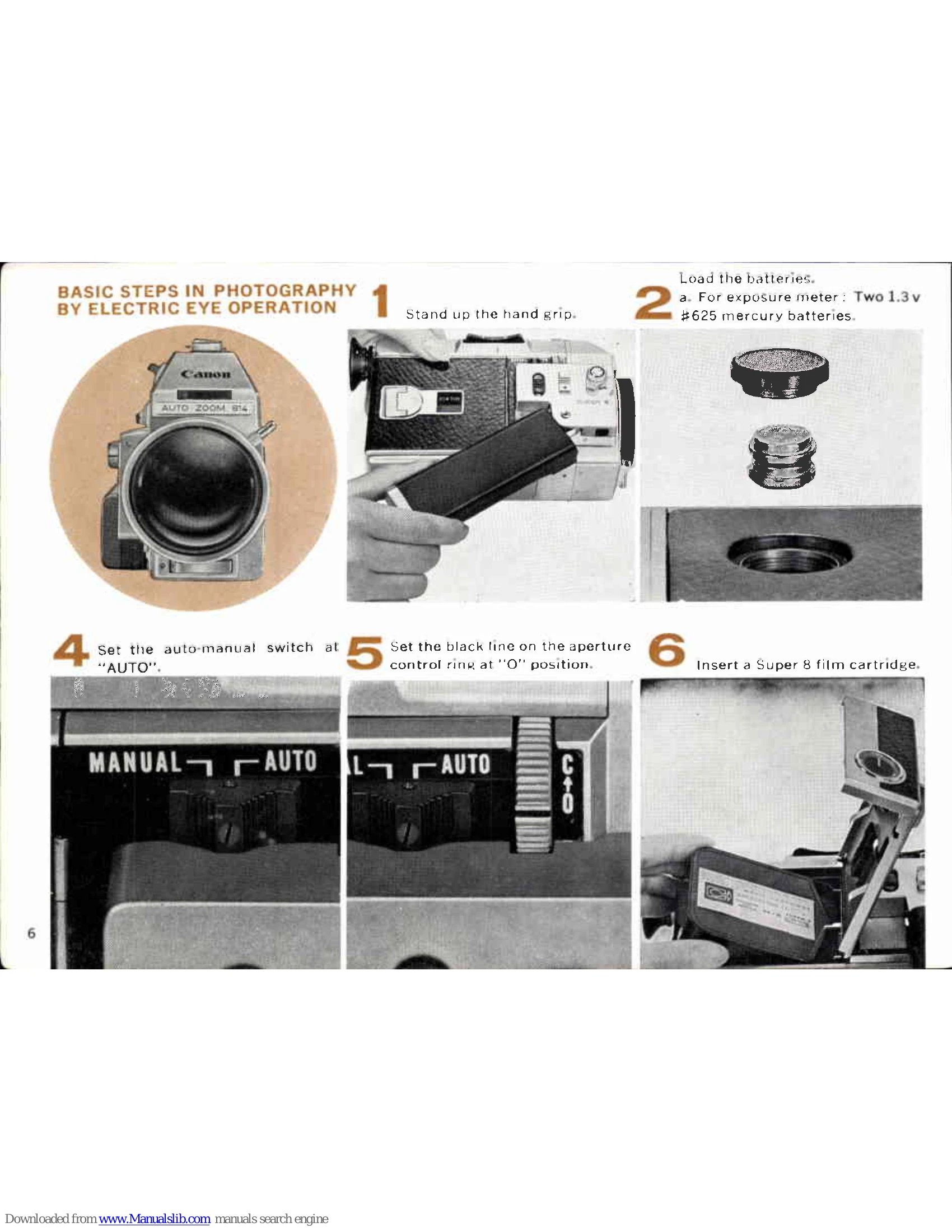 Manual for AUTO ZOOM 814
