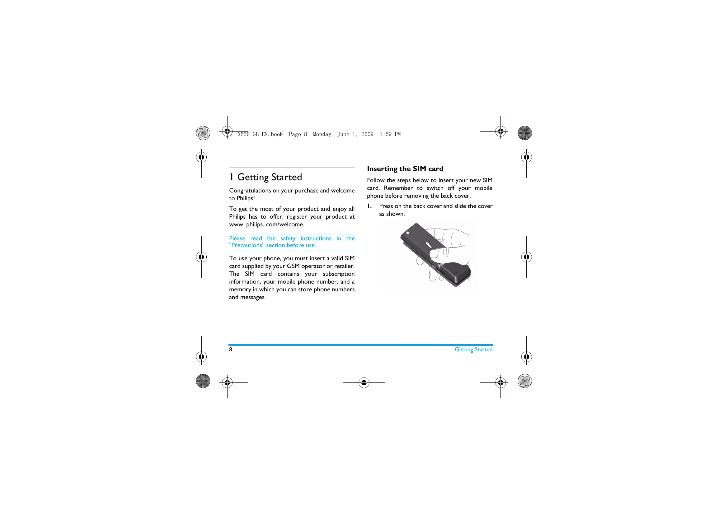 Manual for Xenium X550