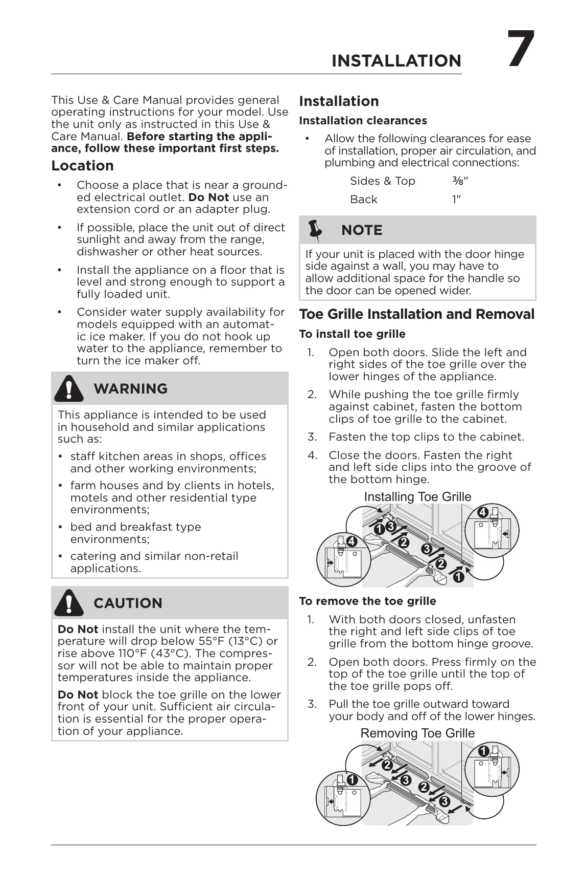 Manual for GRSC2352AF