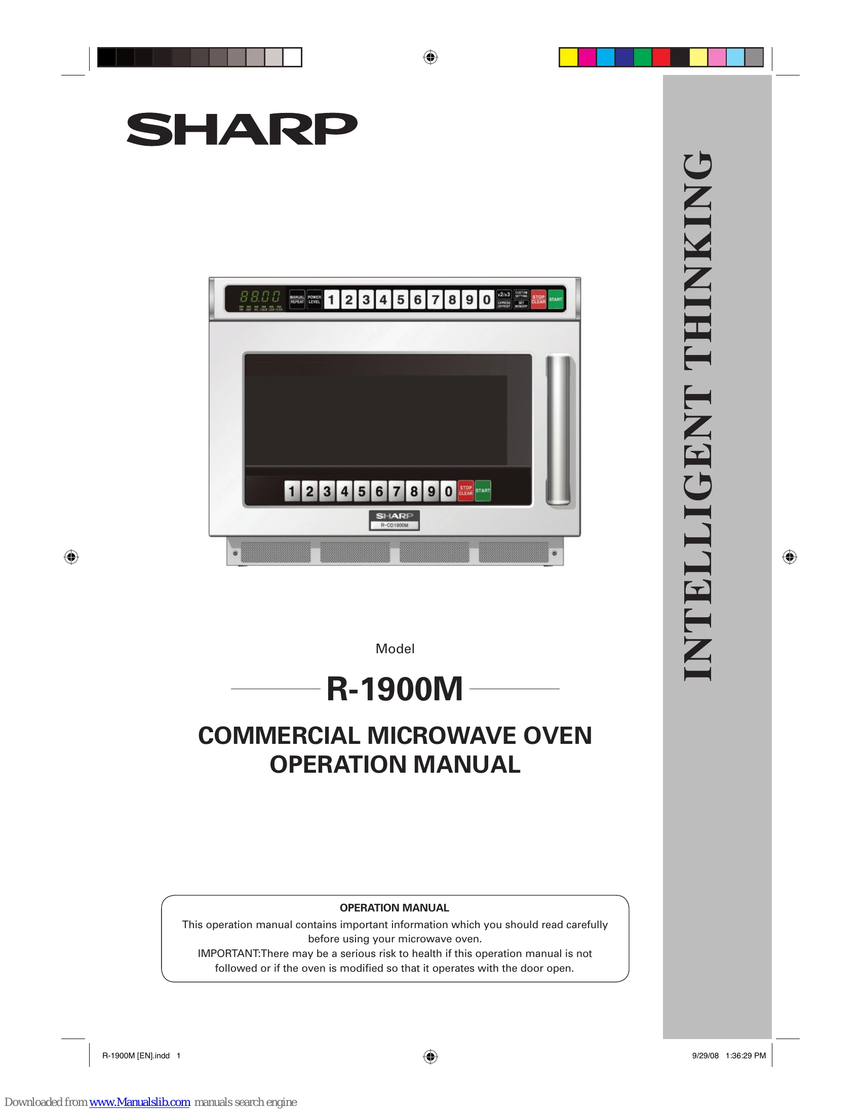 Manual for R-1900M