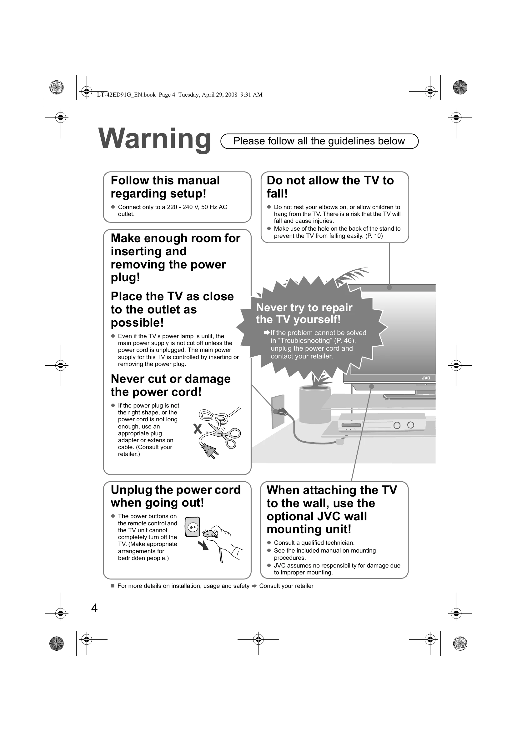 Manual for LT-42ED91G