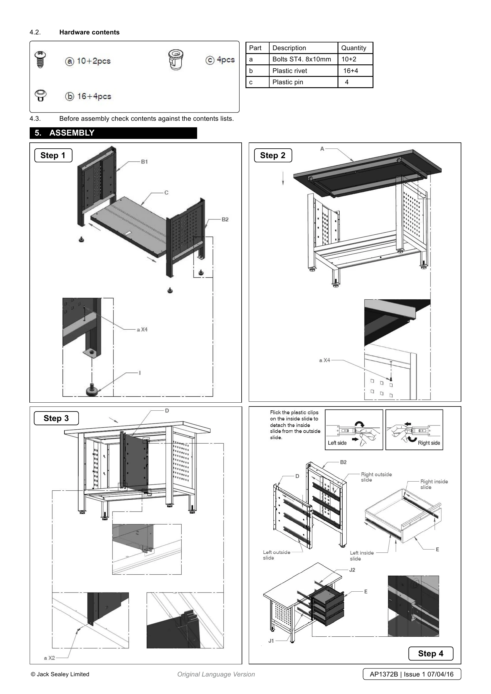 Manual for AP1372B