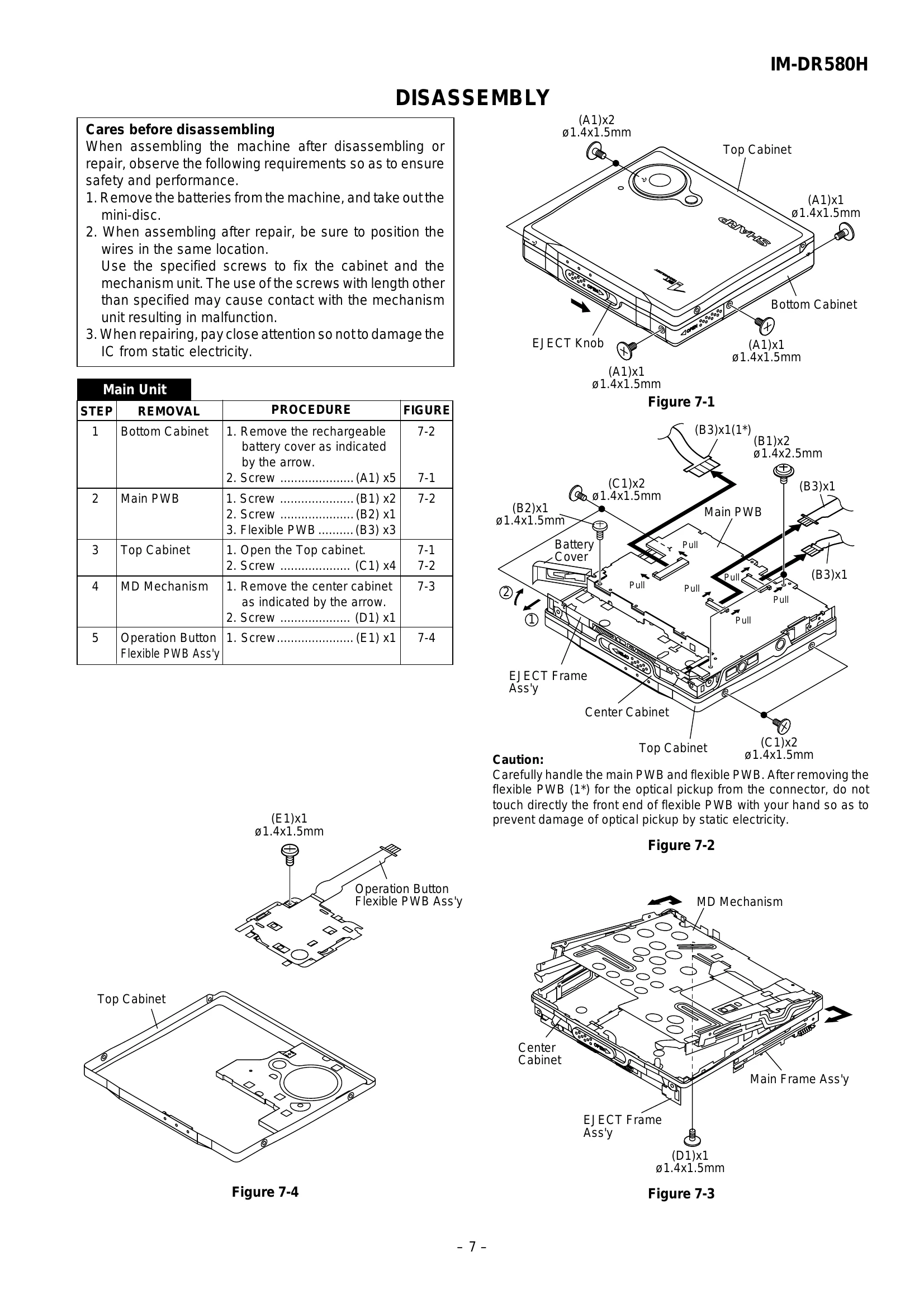 Manual for IM-DR580H