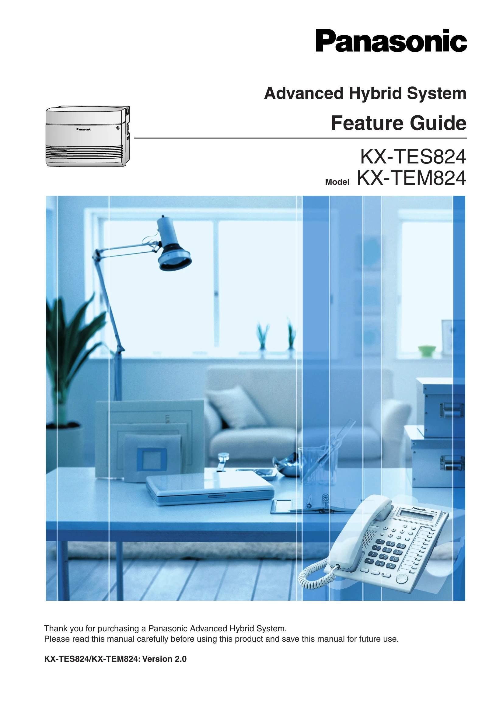 Manual for KX-TES824