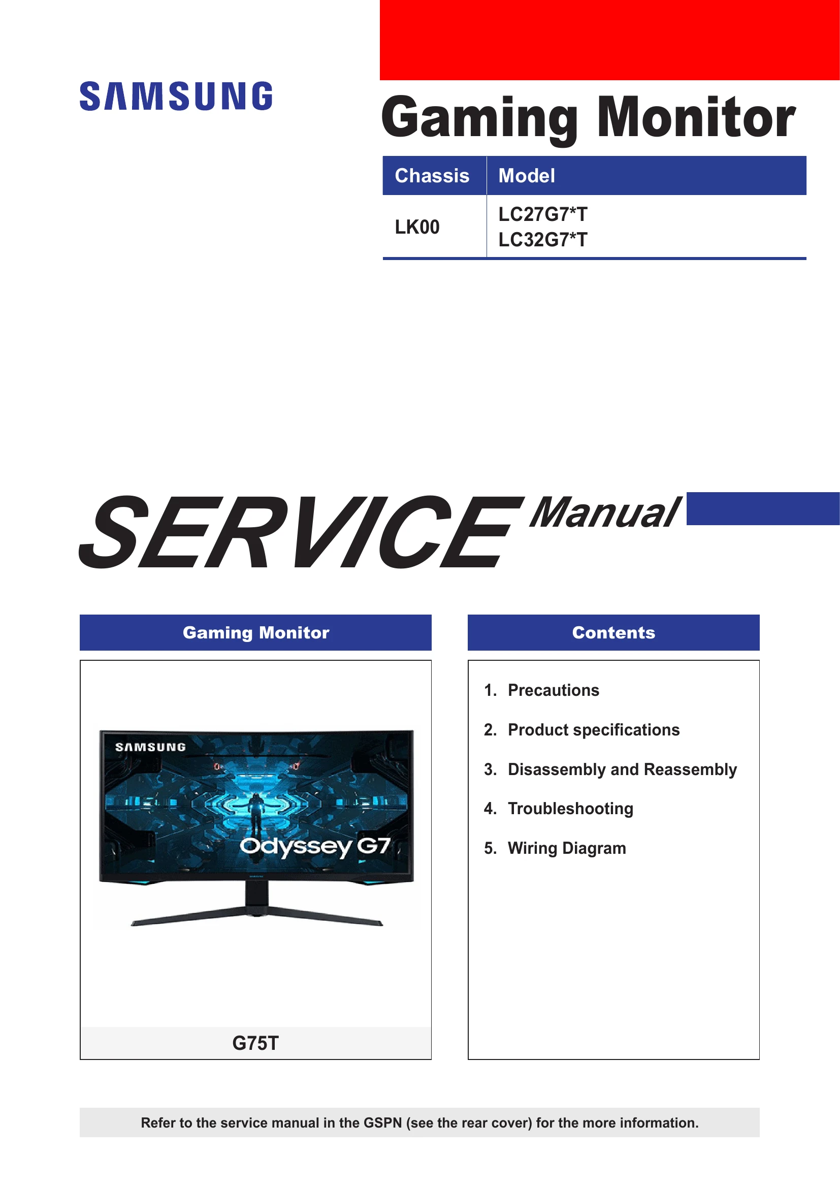 Manual for LC27G7*T