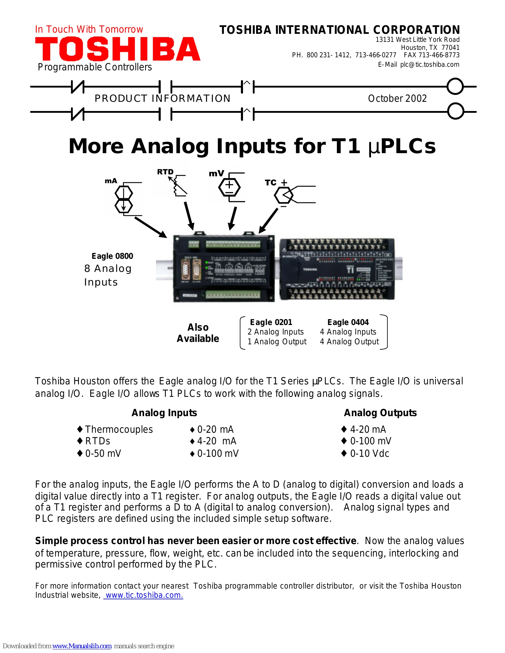 Brochure/Marketing for T1