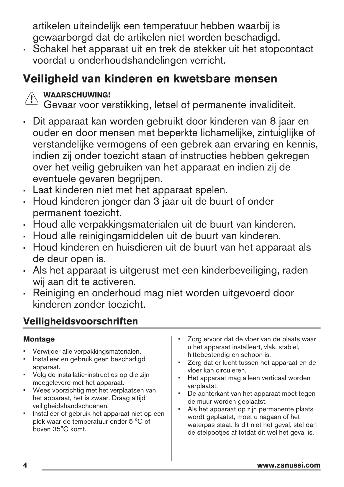 Manual for ZDC8203W