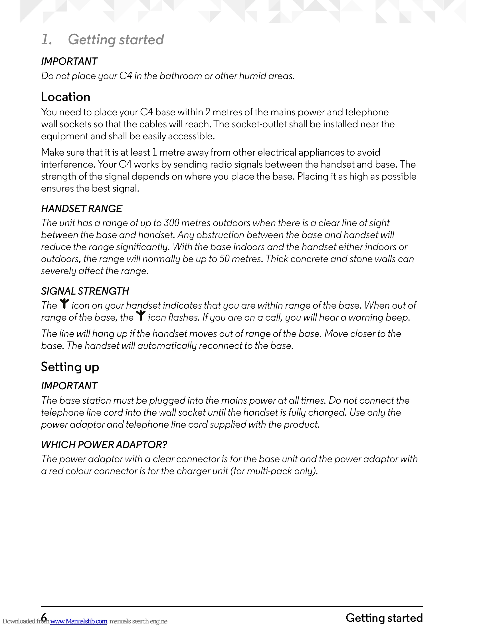 Manual for C4