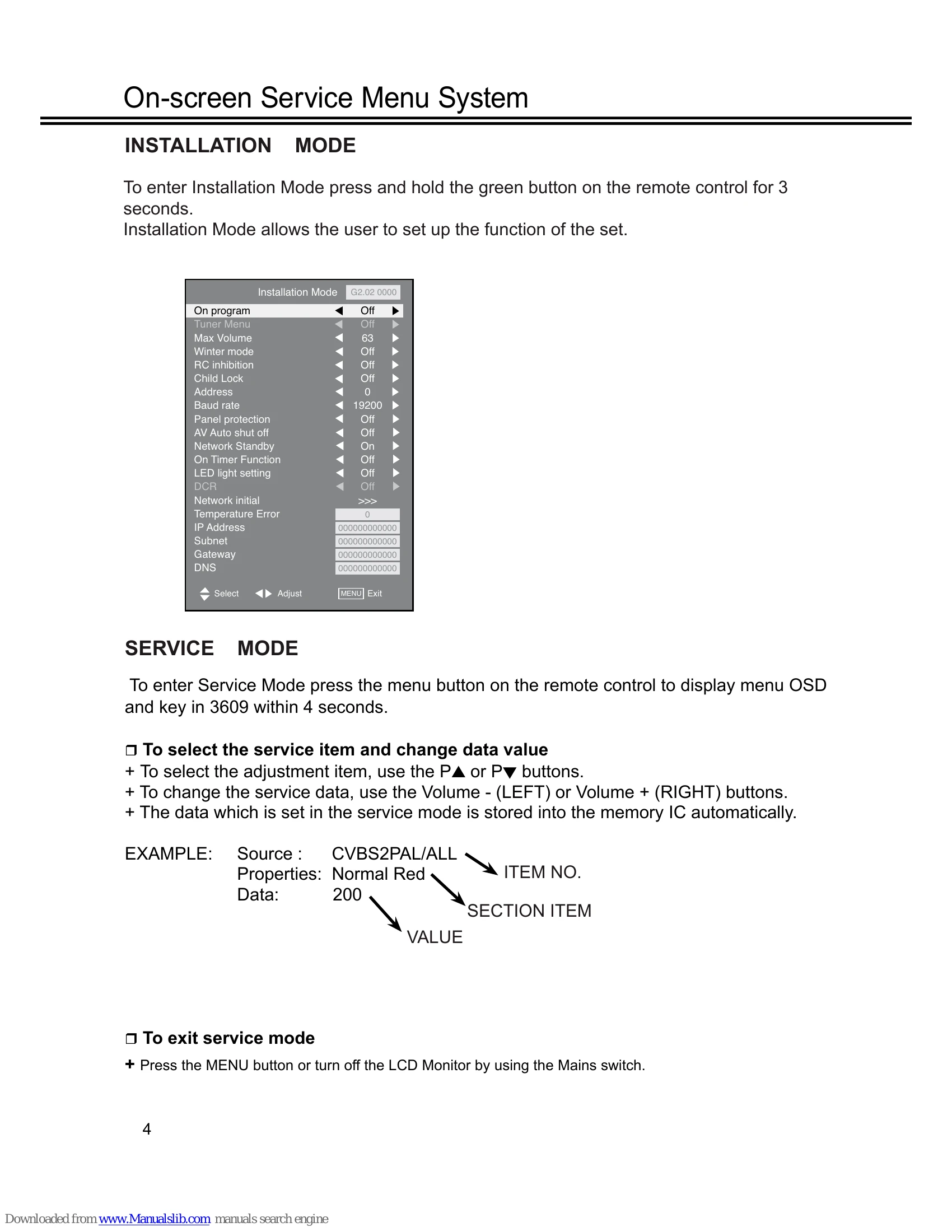 Manual for PID-42AE1