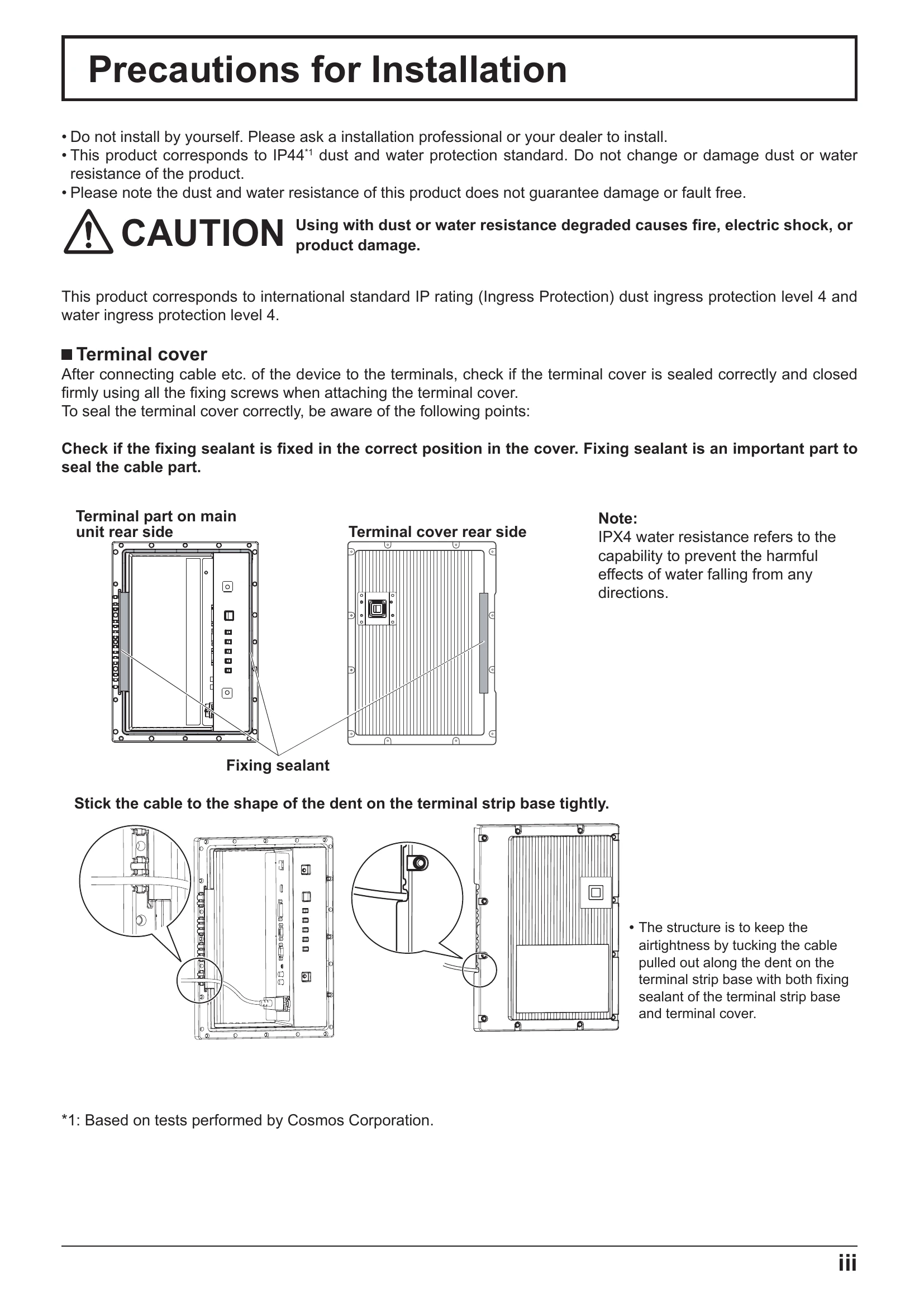 Manual for TH-47LFX6U