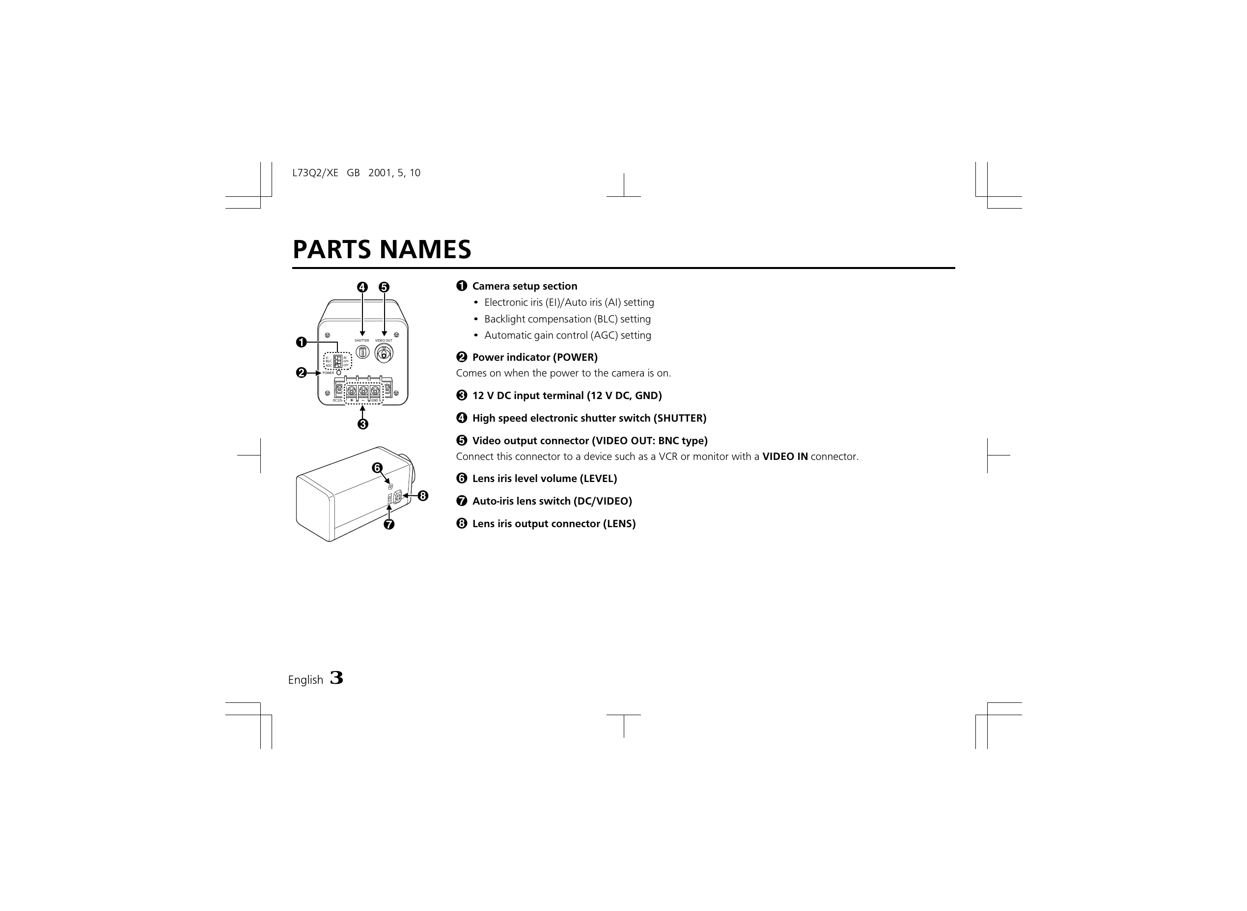 Manual for VCB-3442P