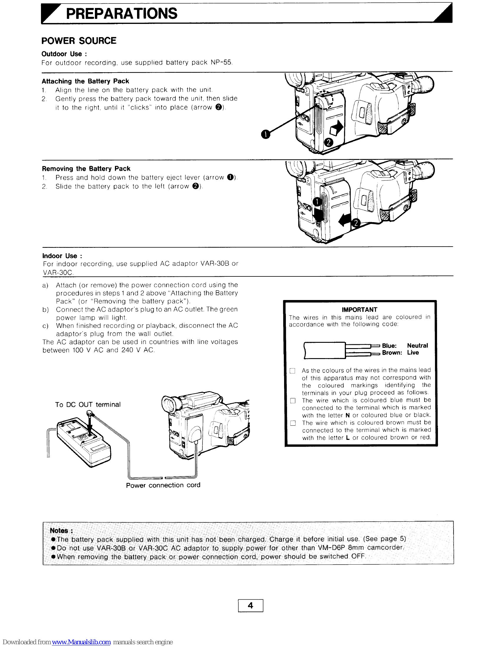 Manual for VM-D6P