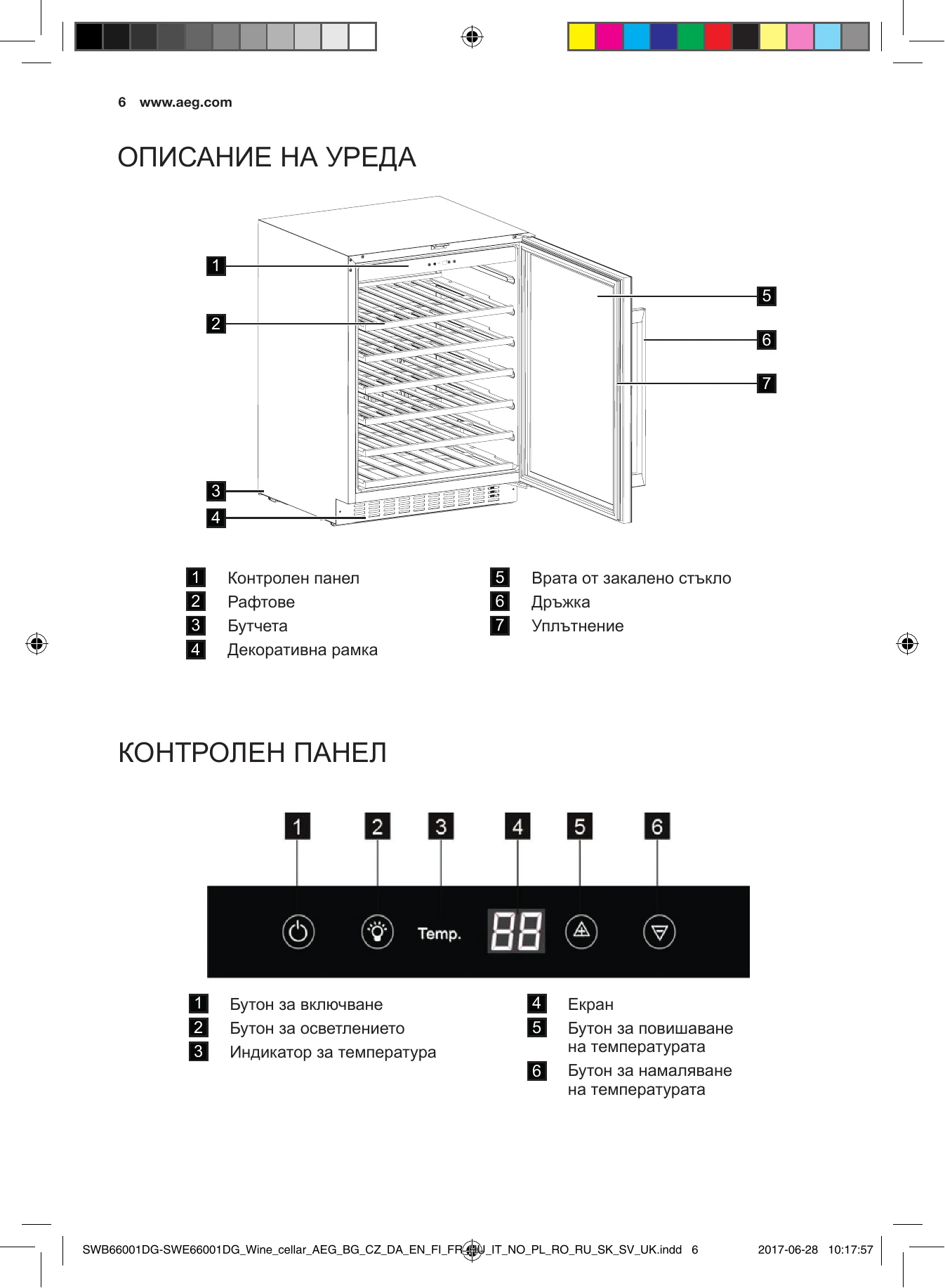 Manual for SWB66001DG