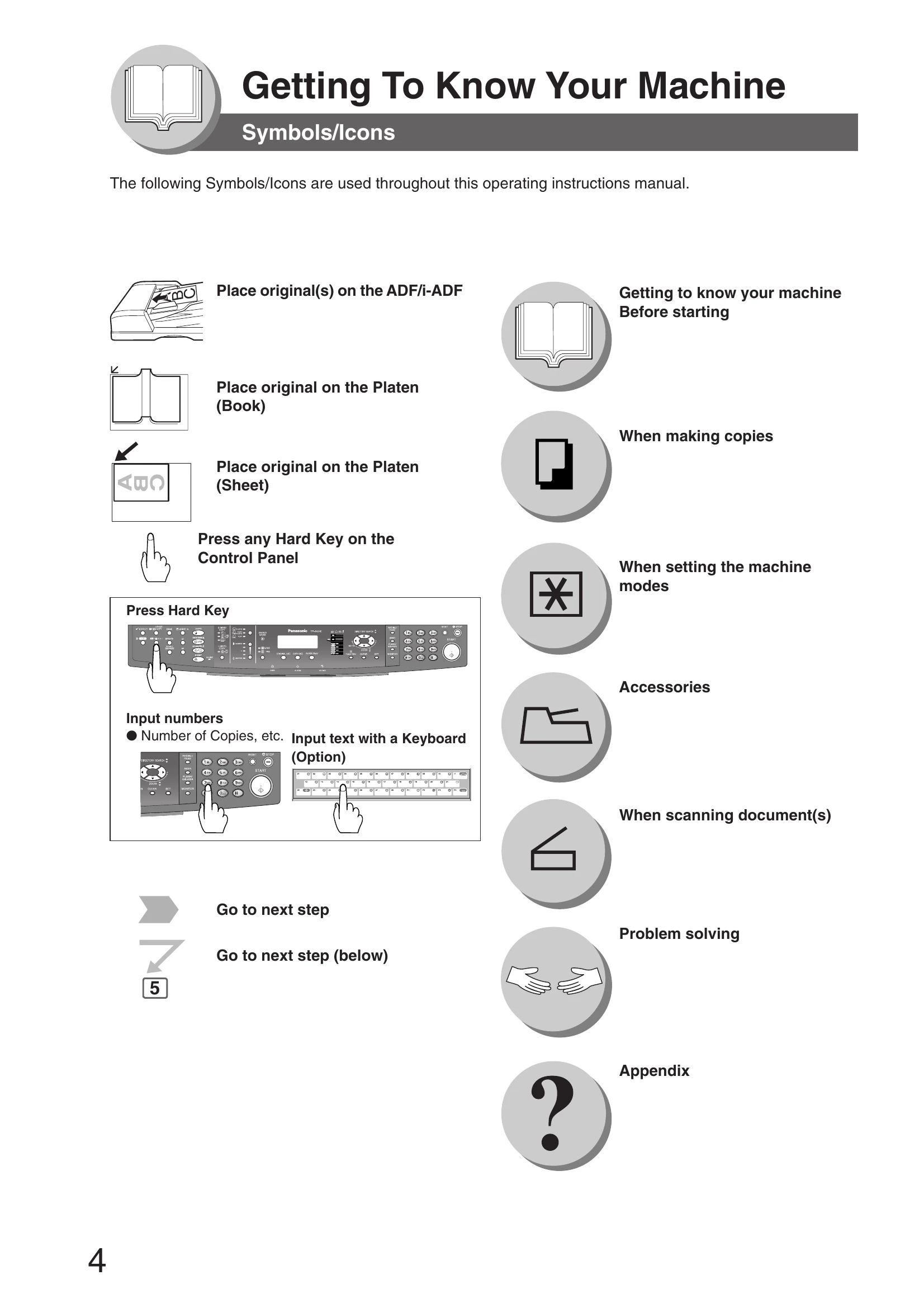 Manual for DP-8020E / 8020P / 8016P