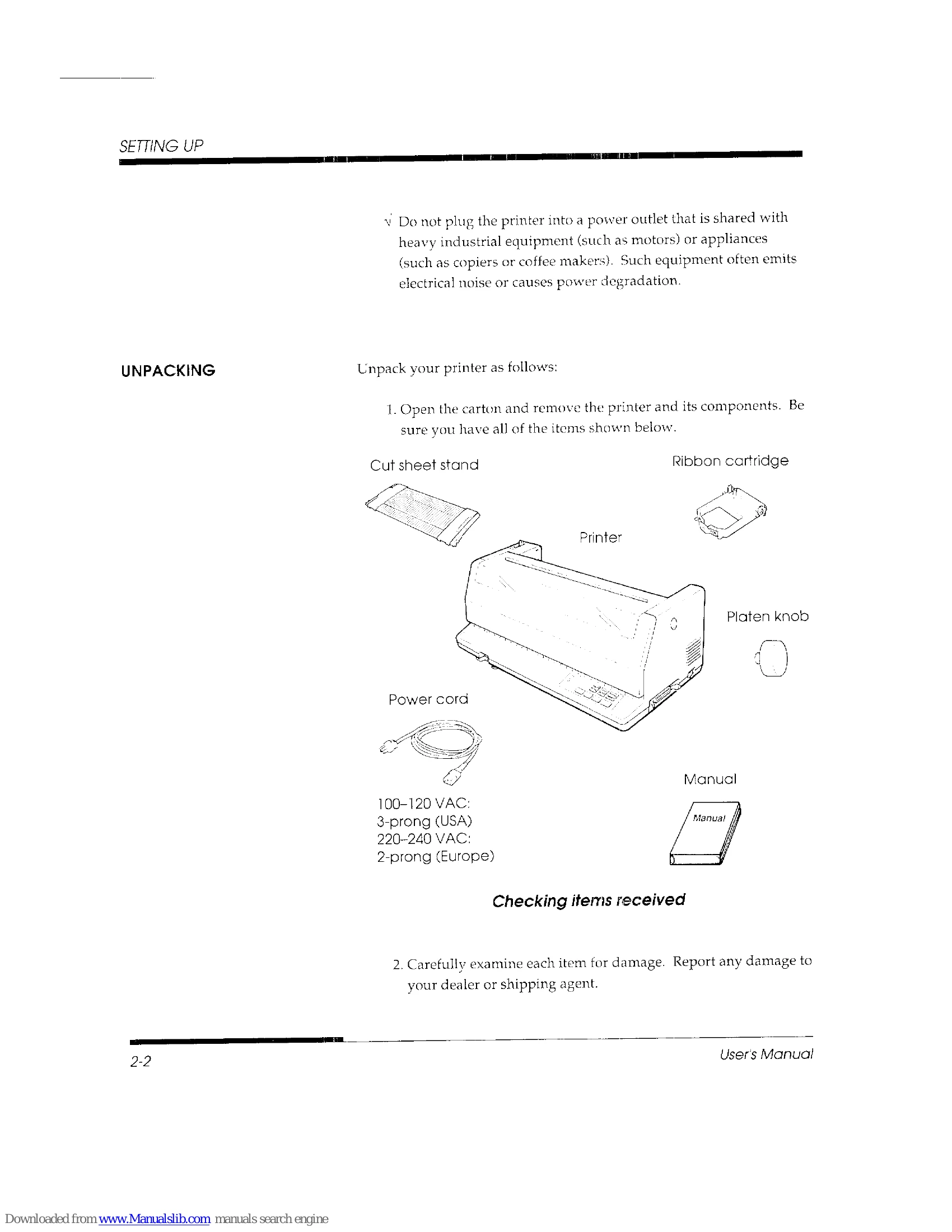 Manual for DL900/1100