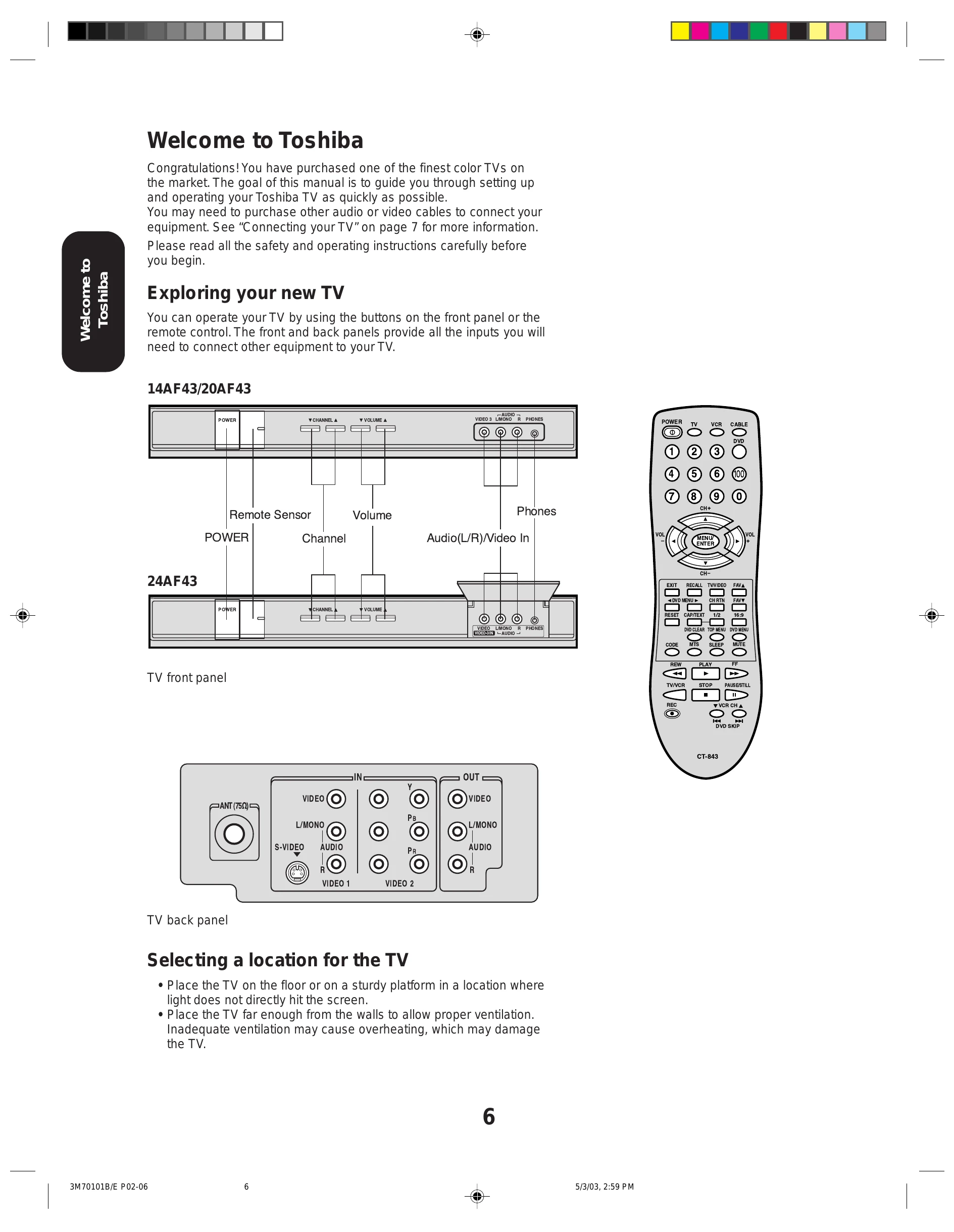 Manual for 14AF43
