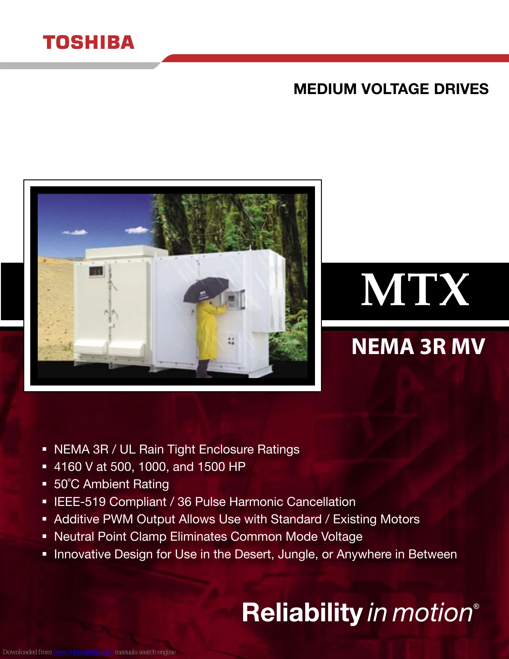Brochure/Marketing for MTX NEMA 3R MV