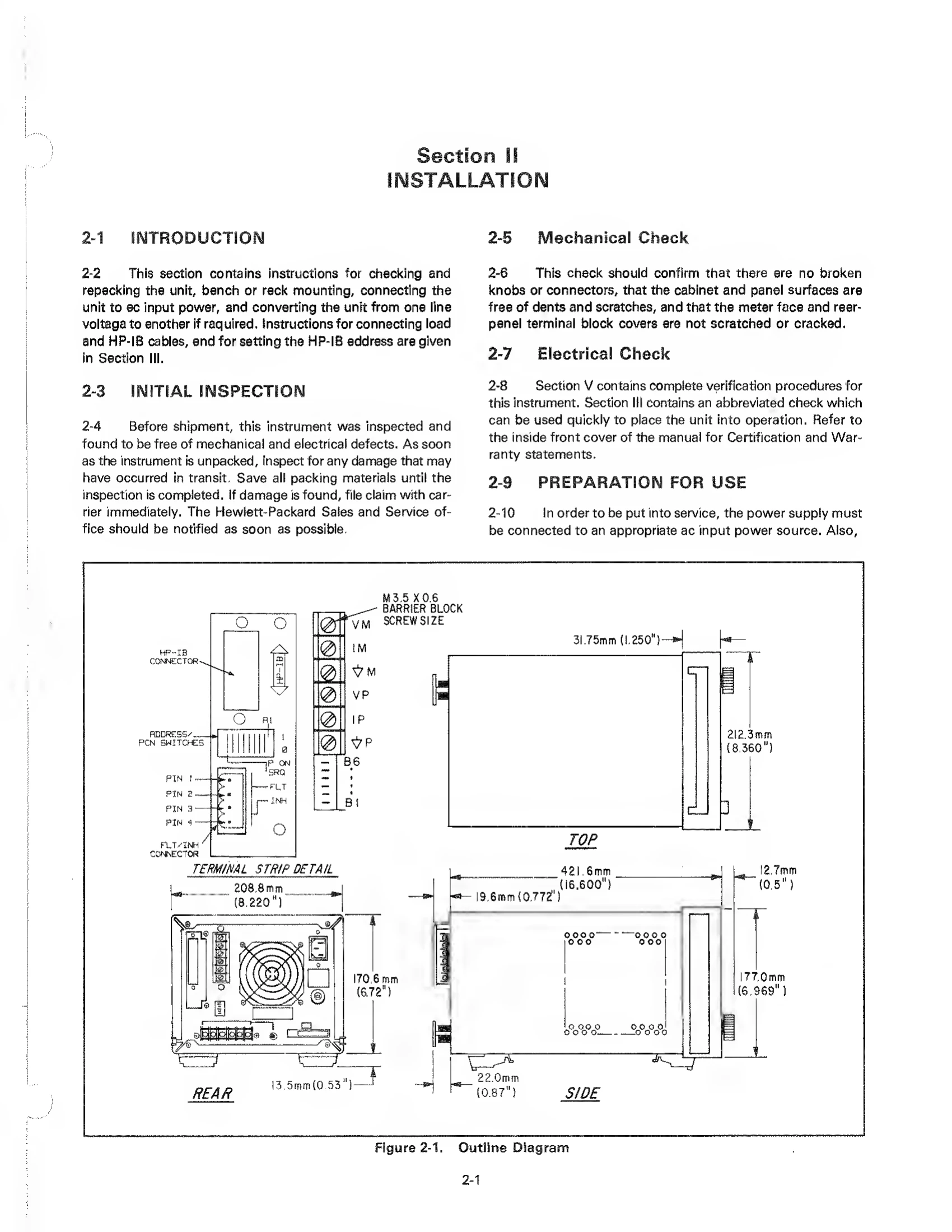 Manual for 6038A