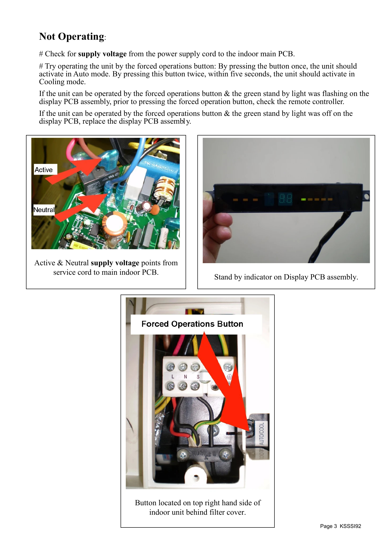 Manual for KSV26HRB