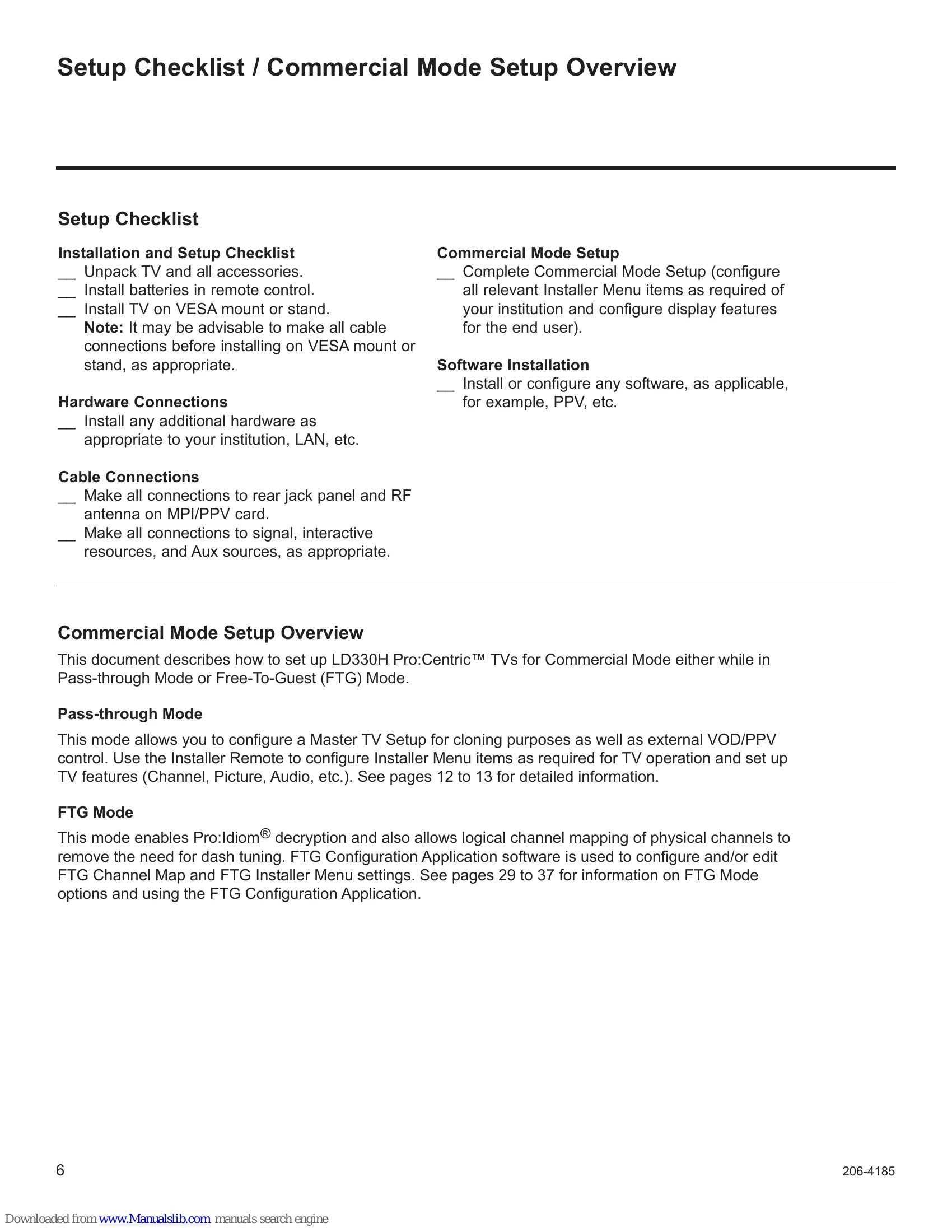 Manual for 32LD330H