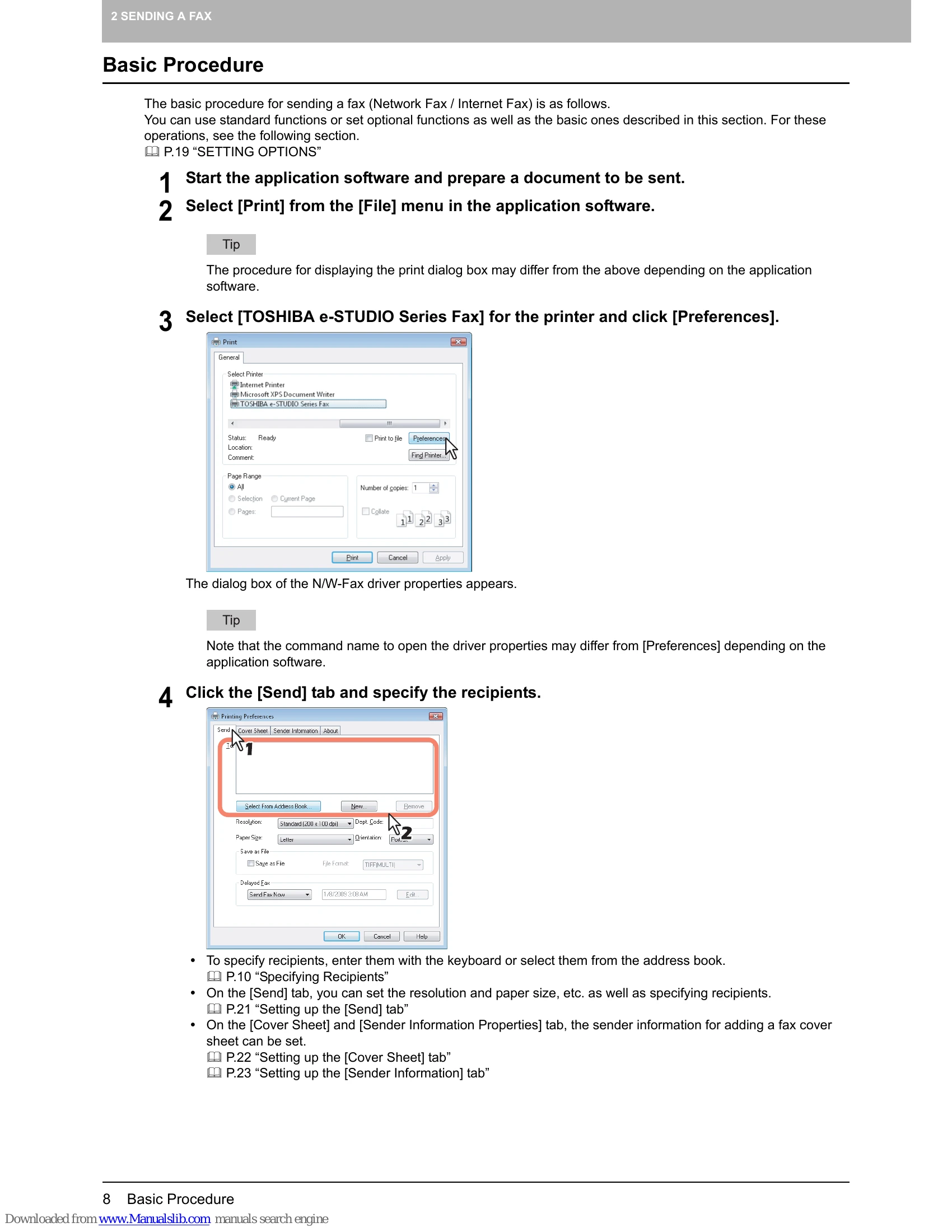 Manual for e-STUDIO455 Series and e-STUDIO855 Series