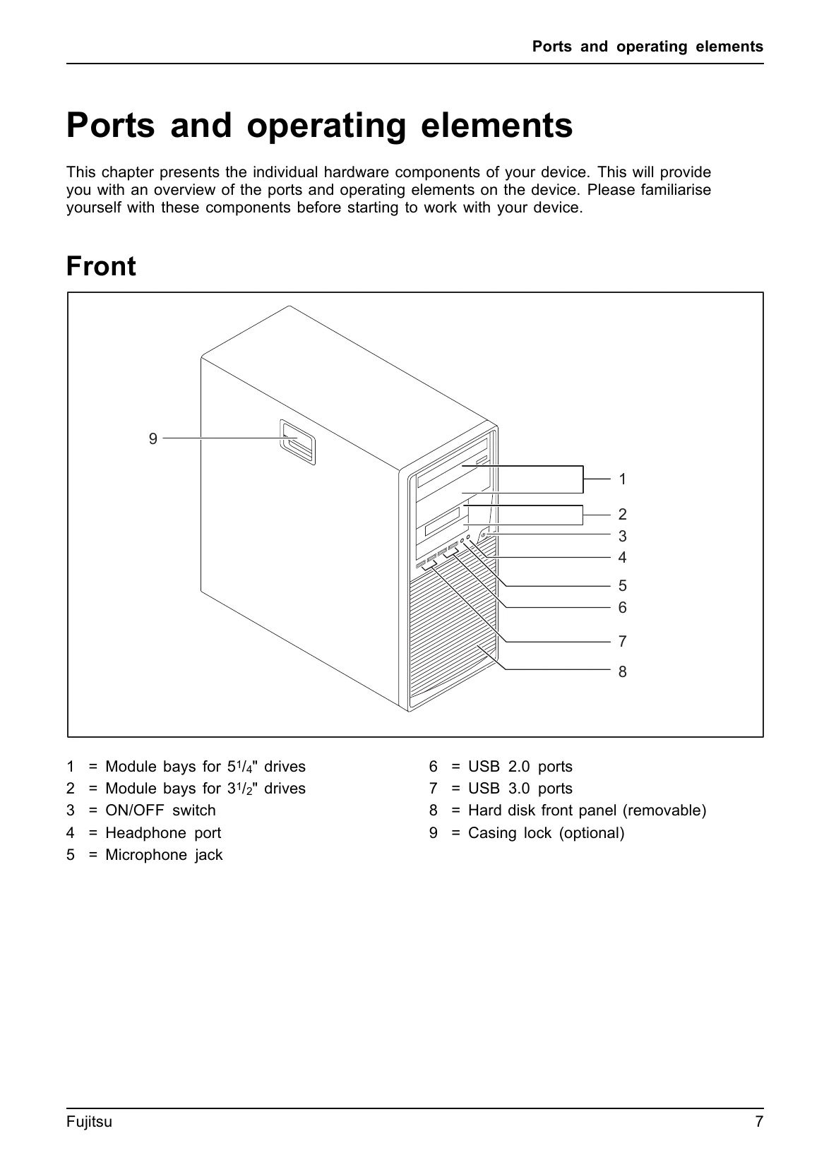 Manual for CELSIUS W550 / W550power