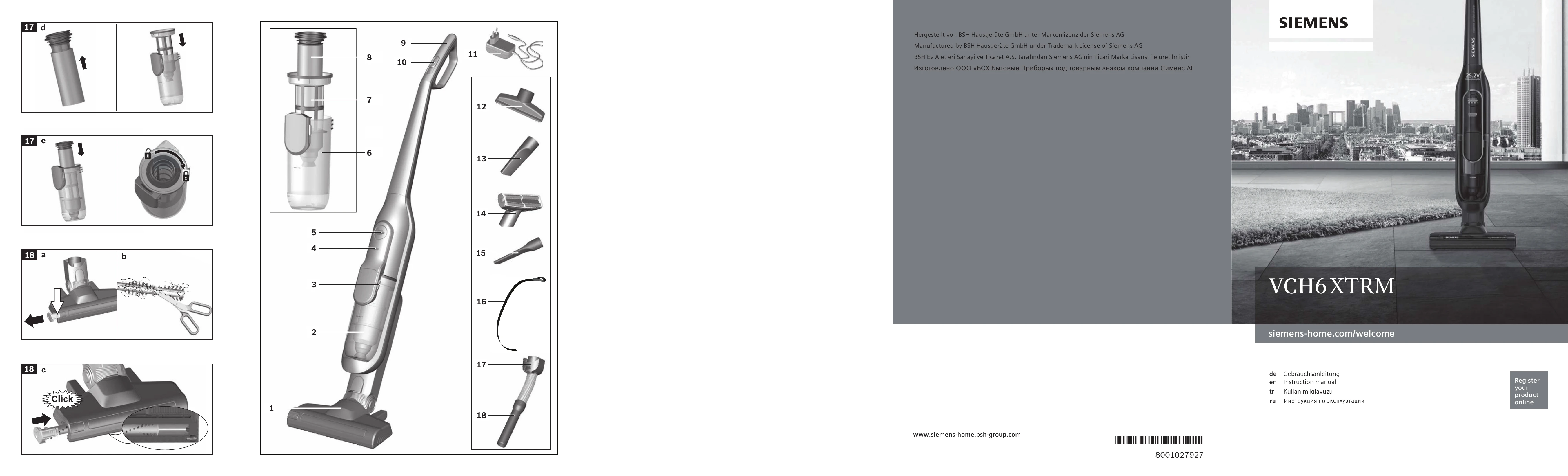 Manual for VCH6XTRM
