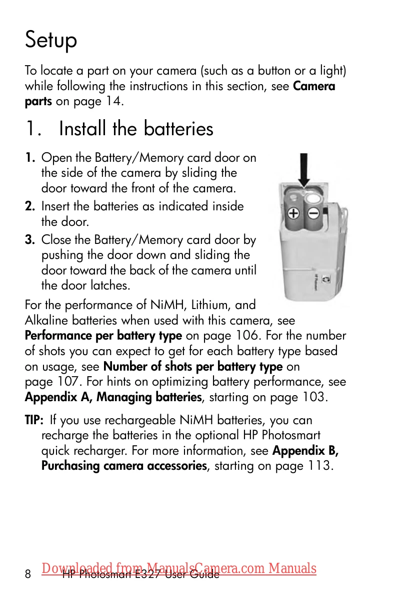 Manual for Photosmart E327