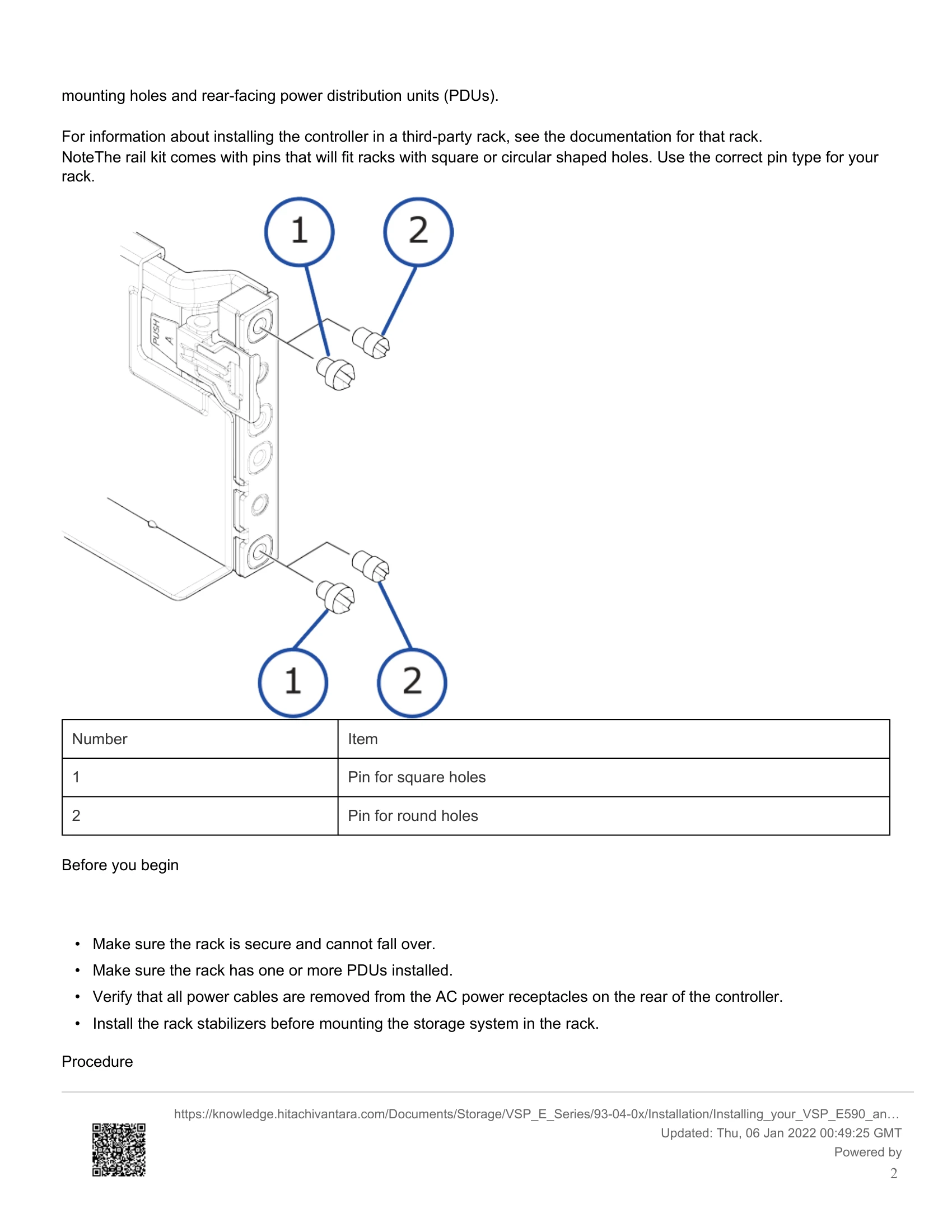 Installation Guide for VSP E590