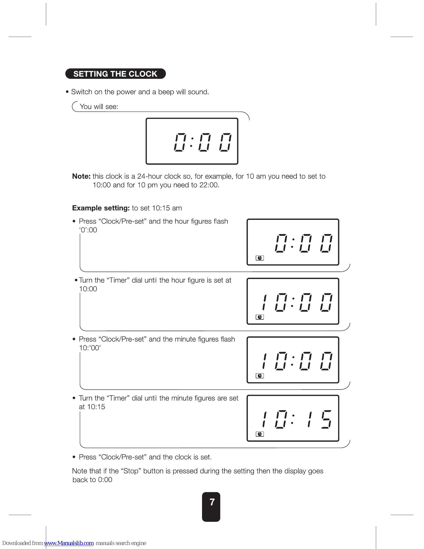 Manual for MW598 series