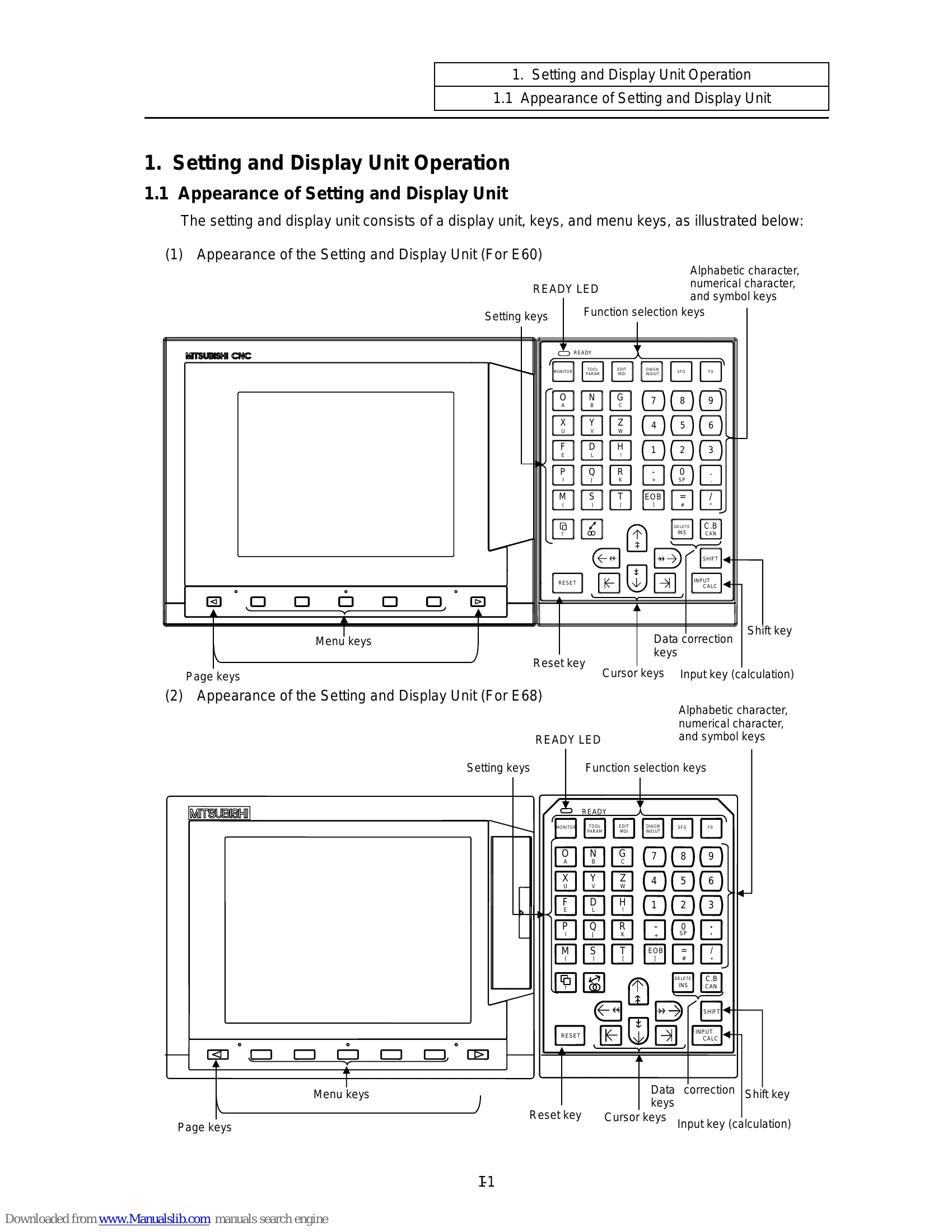 Manual for EZMotion-NC E60/E68