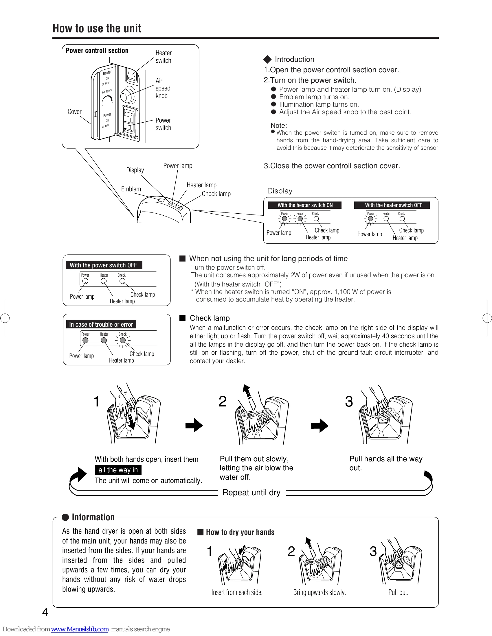 Manual for JT-SB116EH-W-CA